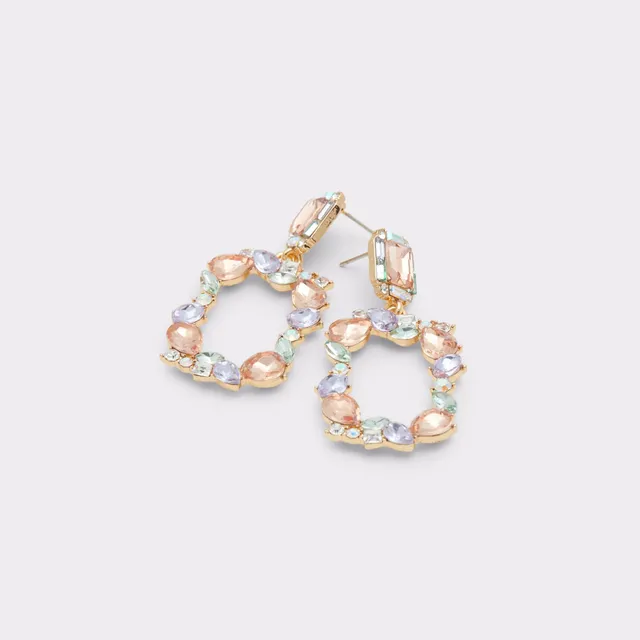 ALDO Lamasax boucles d'oreilles chandelier doré