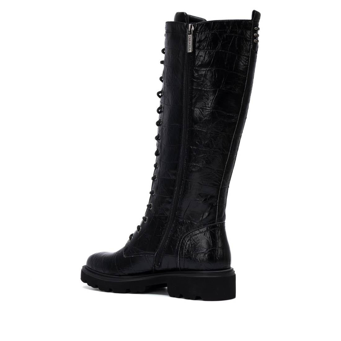Carmela 16435802 bottes militaire noir lacets