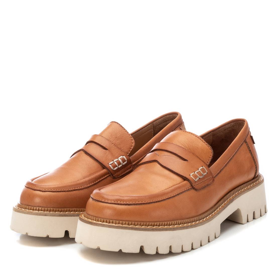 Carmela 16130901 mocassin femme cuir marron