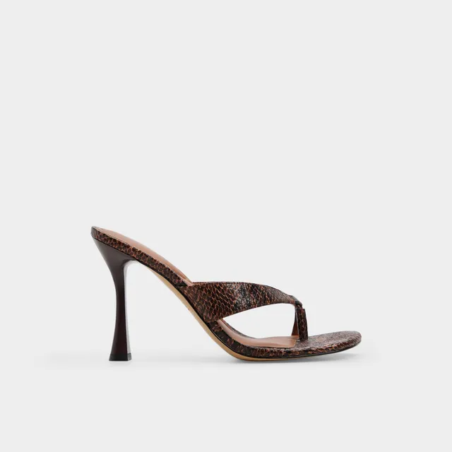 Aldo Haayssie bottines marron femme à talon
