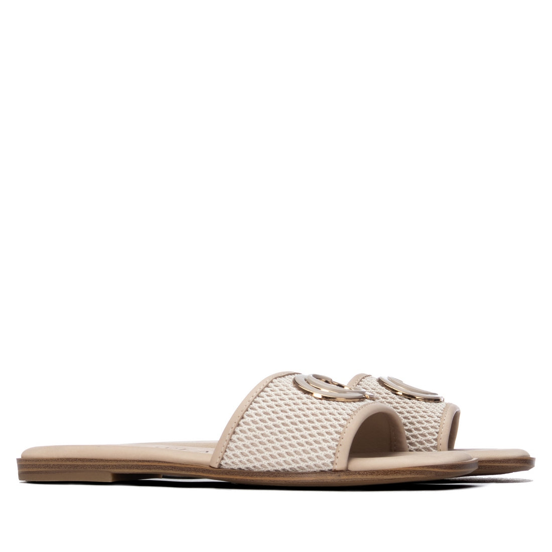 Carmela 16328103 sandales blanches textile