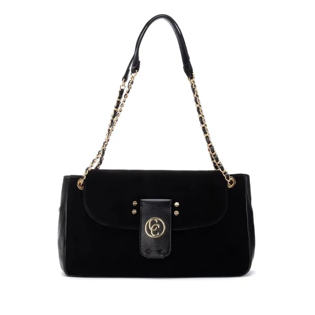 Carmela 18616003 bandoulière cuir noir 20x35x17