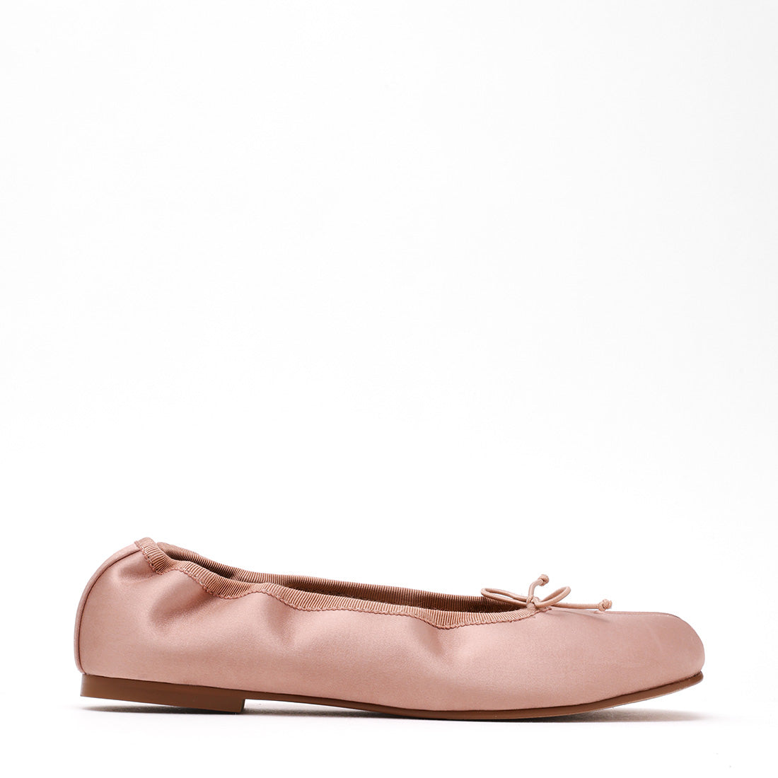Steve Madden Carin ballerines femme blush satin bout fendu