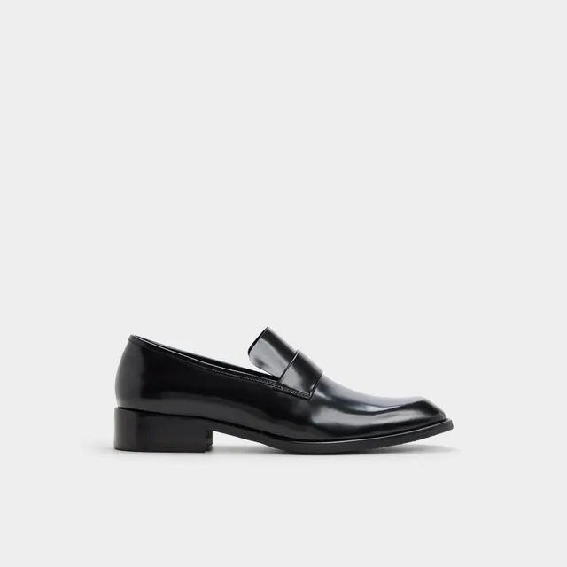 ALDO Theodor mocassins noirs femme talon plat