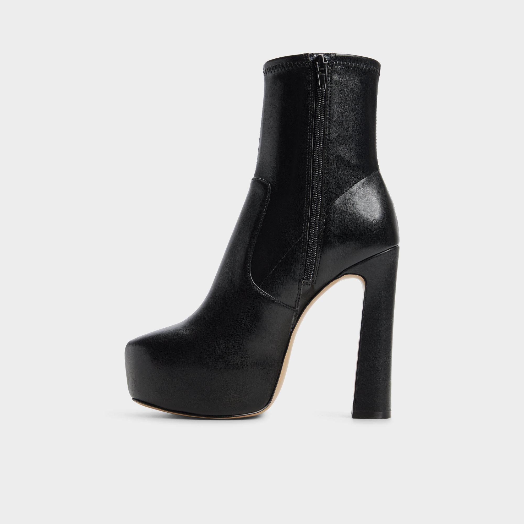 ALDO Atalie bottines noires talon carré