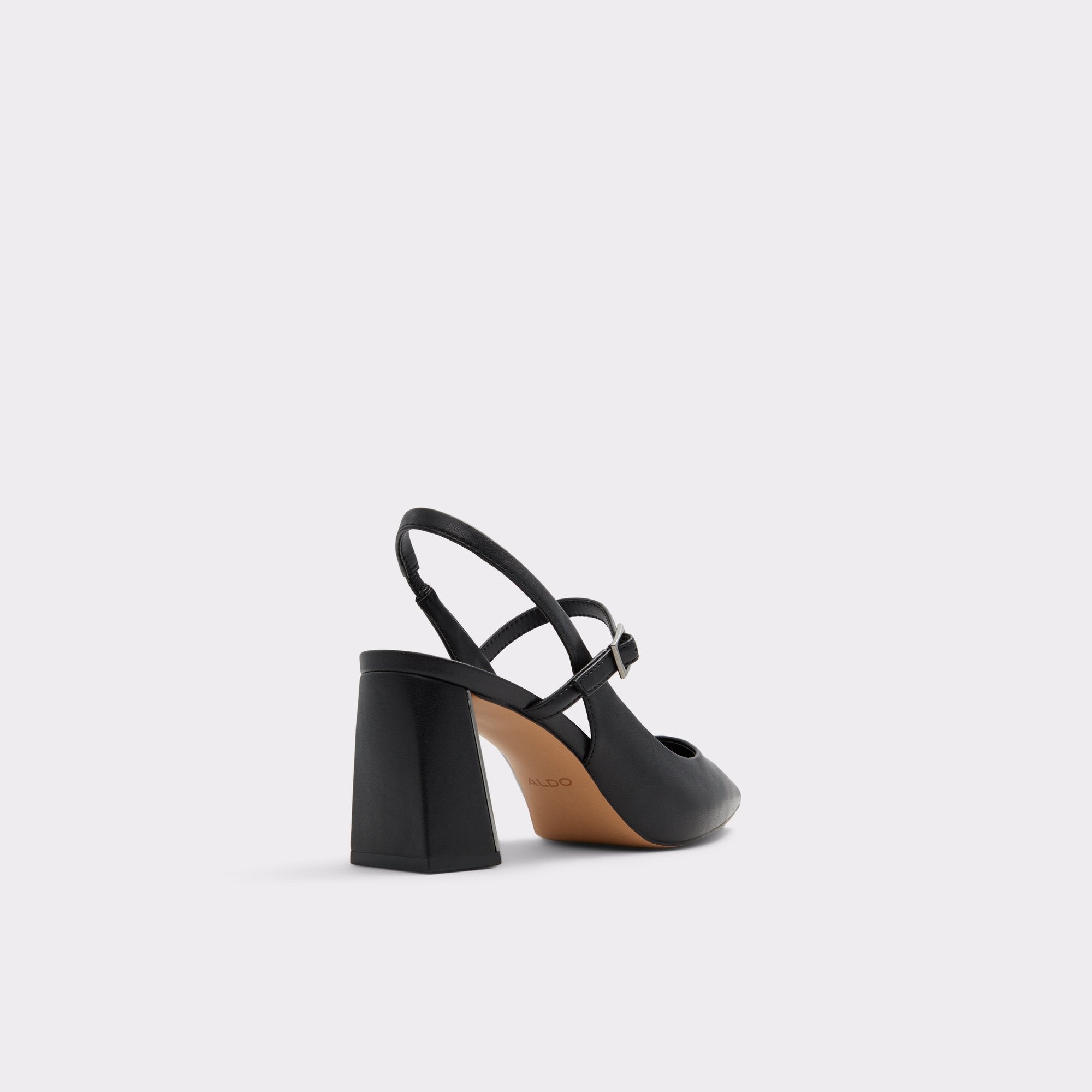 ALDO Papilliana escarpins femme nude talon carré