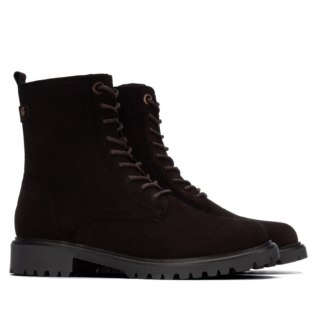 Carmela 16431402 bottine cuir marron lacets