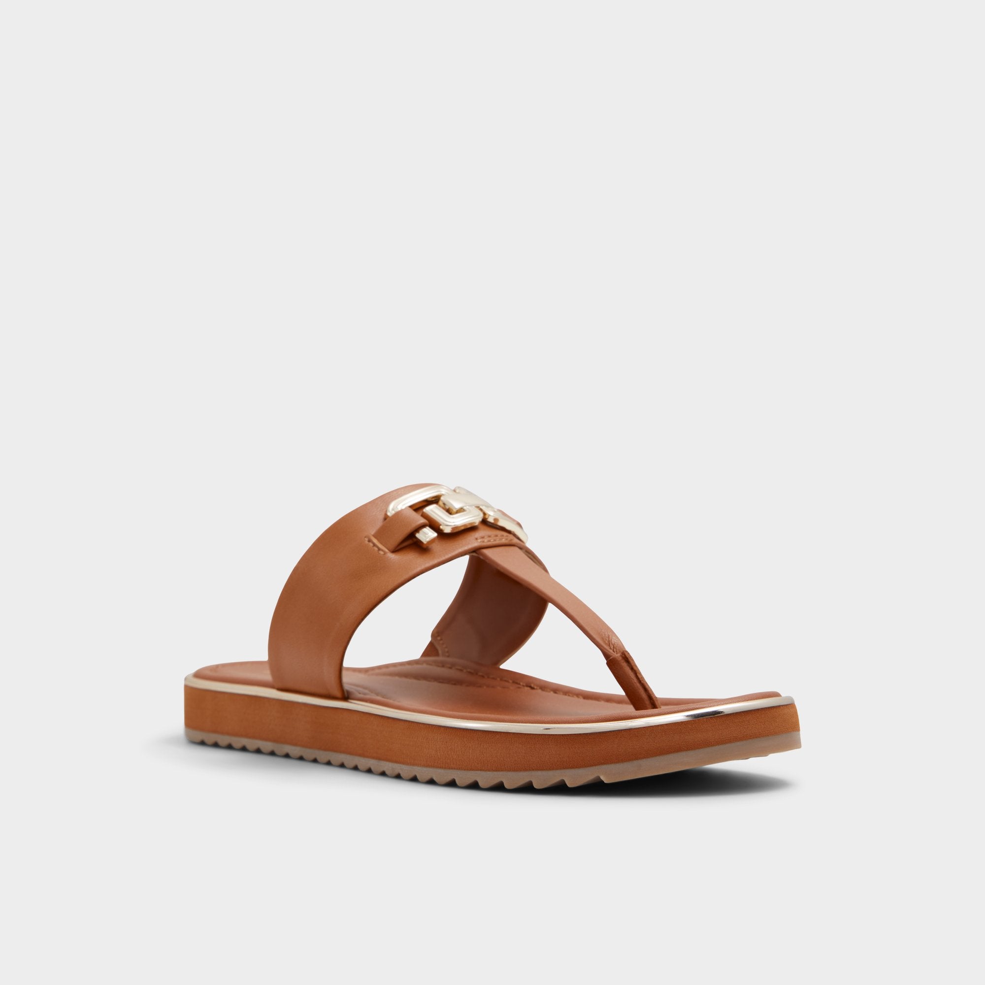 ALDO Adirahar sandales plates marron