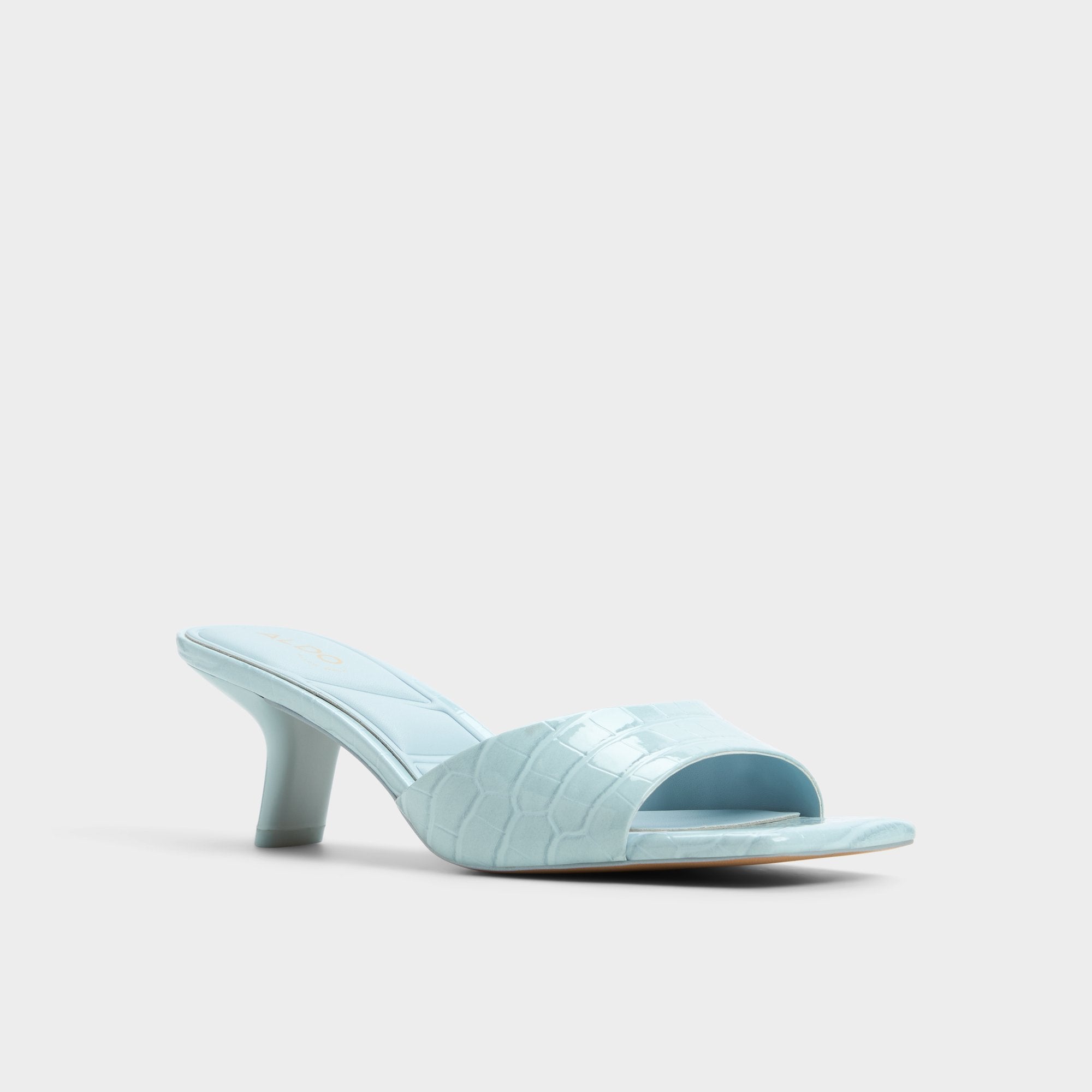 ALDO Enchanting sandales à talon bleu nuit