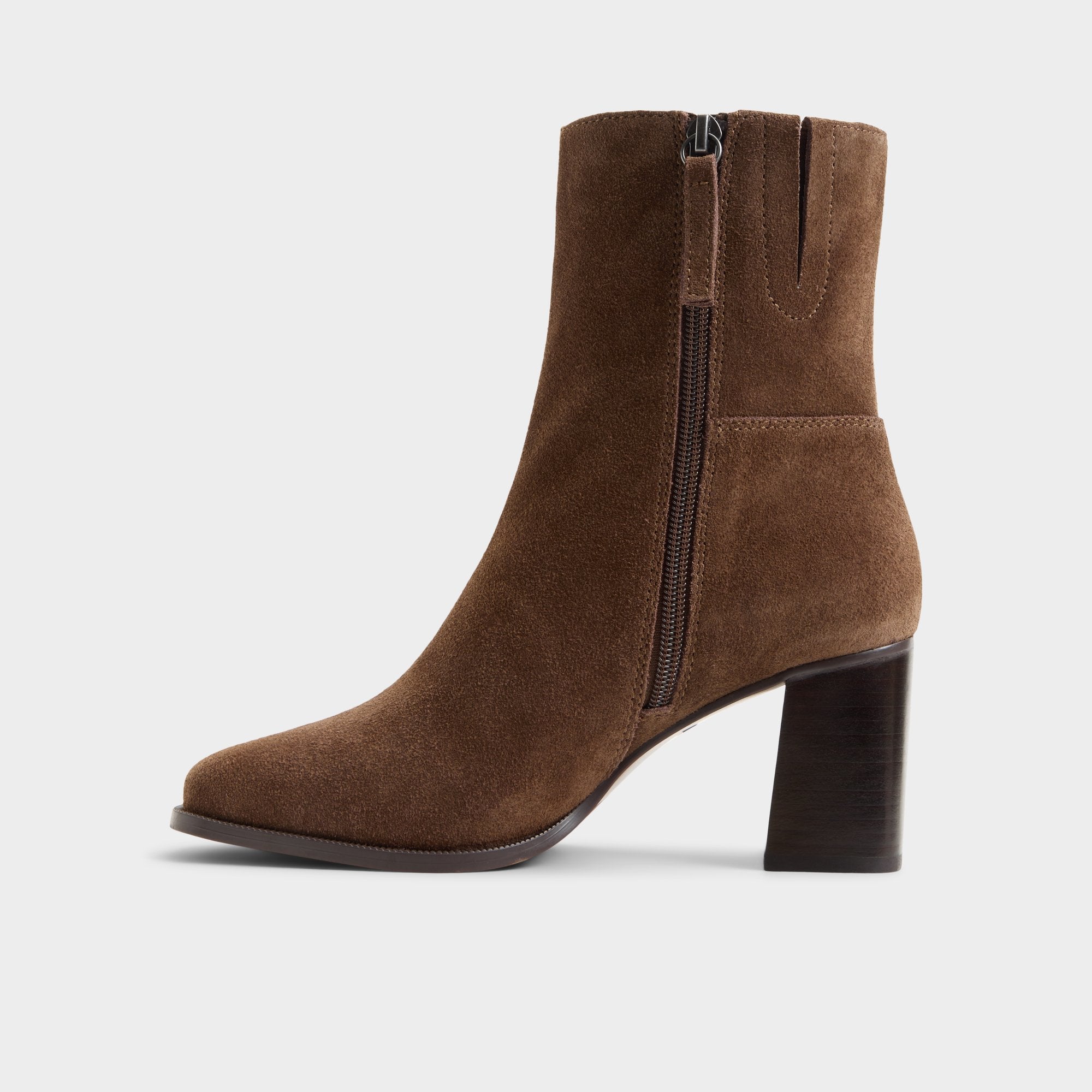 Aldo Marllie bottine femme marron talon bloc