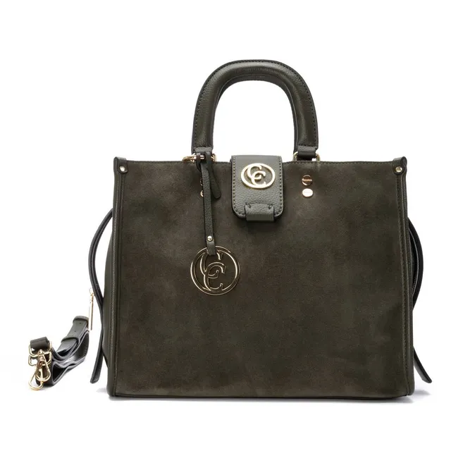 Carmela 18616302 sac femme kaki synthétique mallette