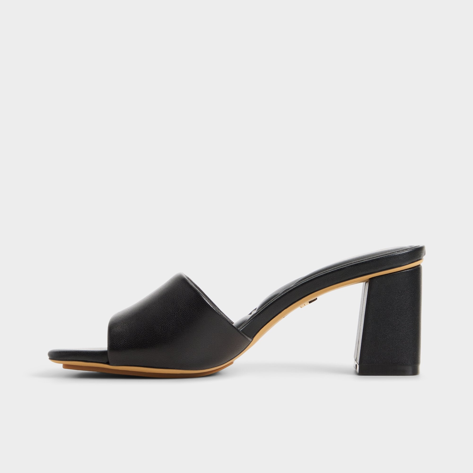 ALDO Vidish mules confortables noires talon bloc