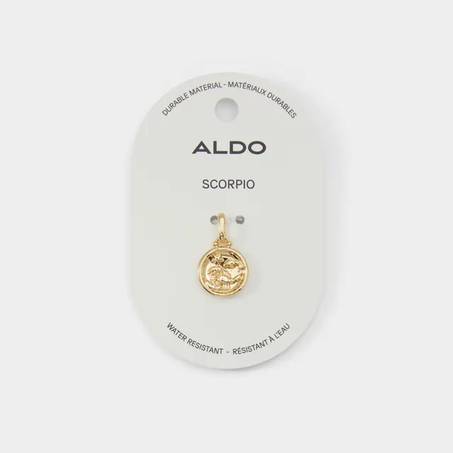 ALDO Astrologie breloque étanche métal doré