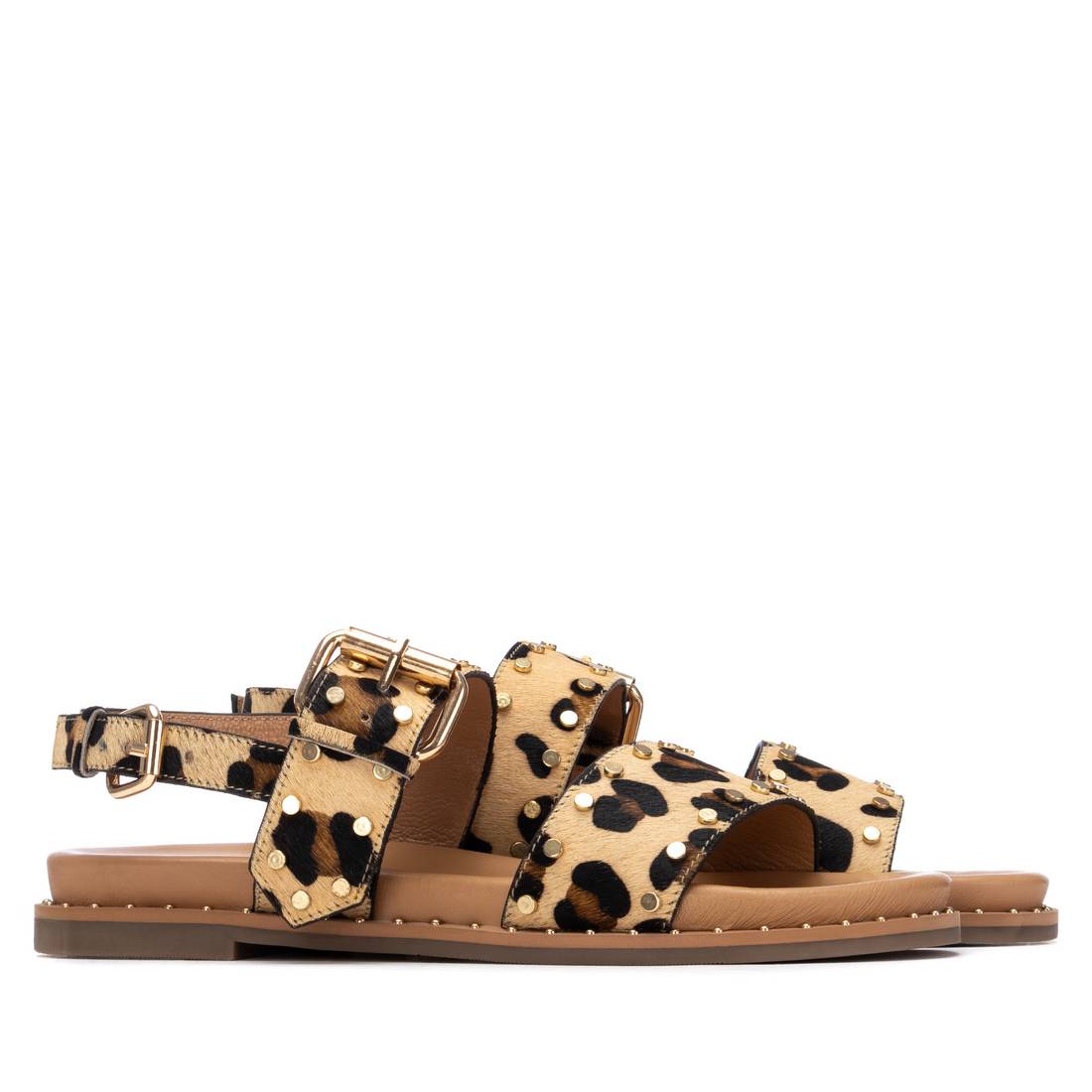 Carmela 163197 16319704 sandale cuir léopard