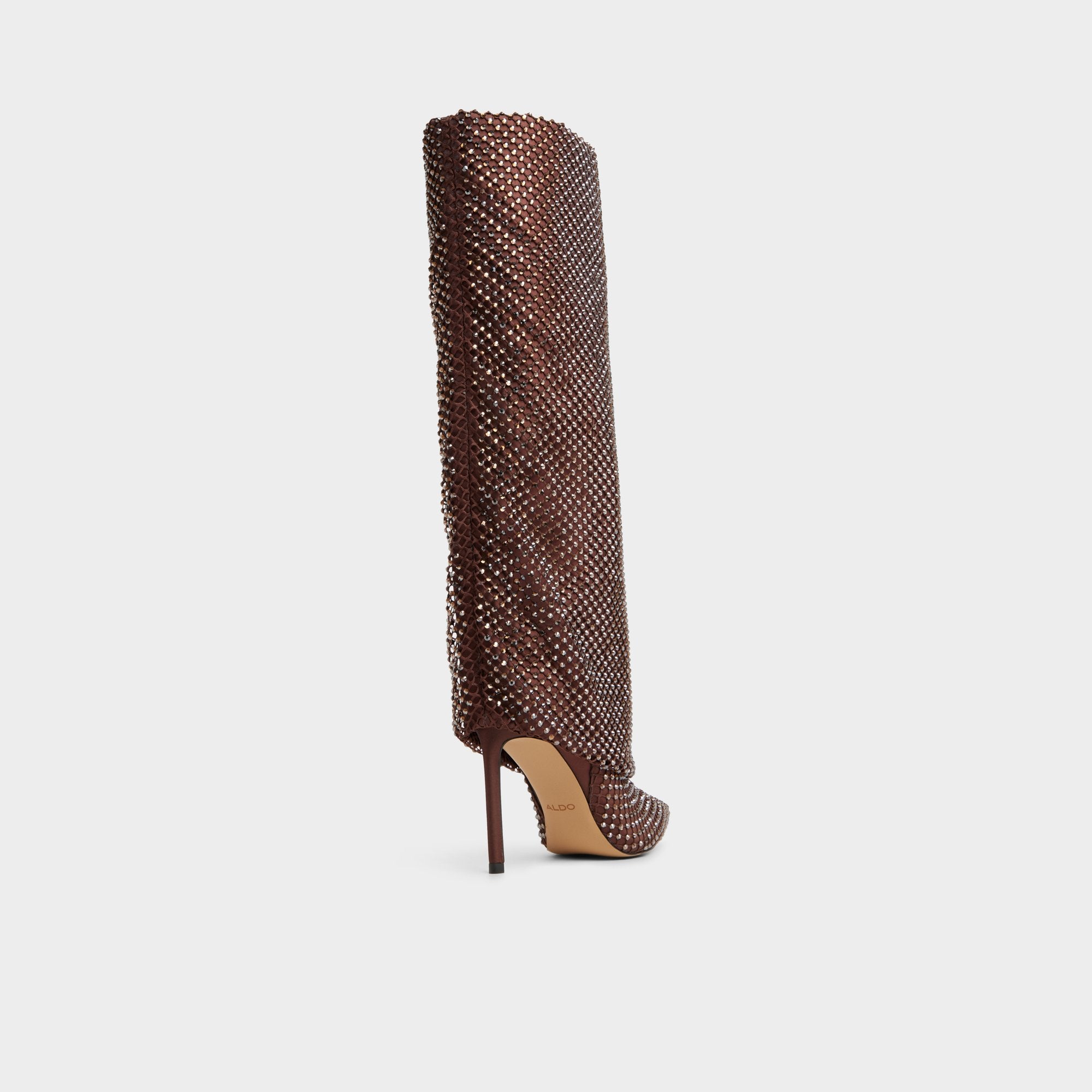 ALDO Livydalia bottes hautes strass mocha