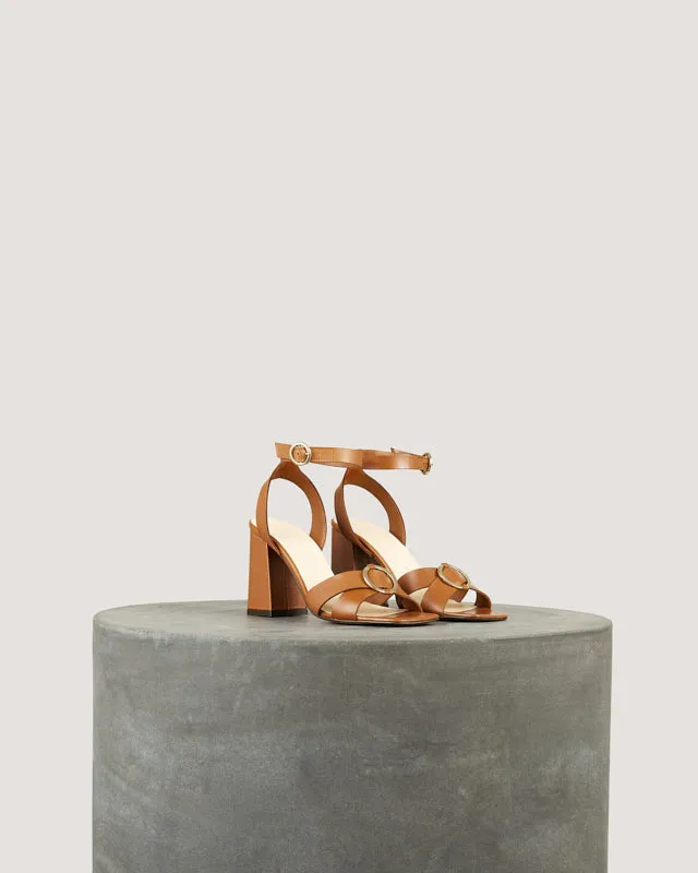Tila March Io sandale cuir naturel talon 8 cm