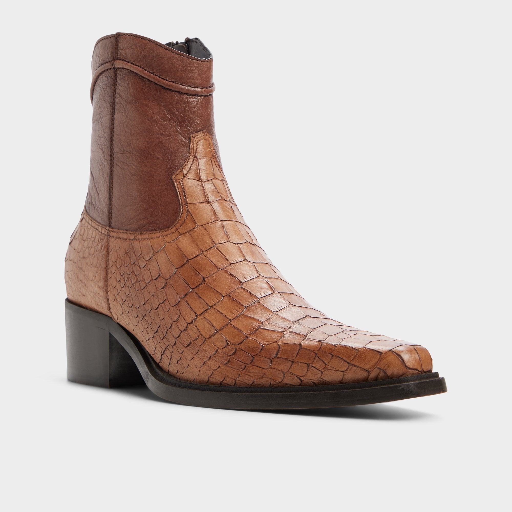 ALDO Bari bottes western homme cognac
