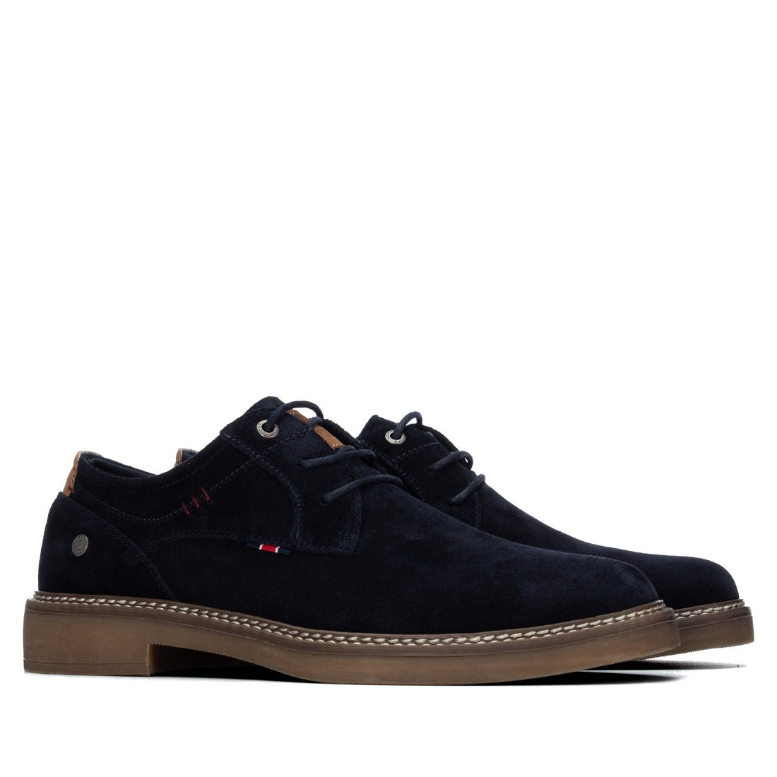 Carmela 16434703 derbies homme suède bleu marine
