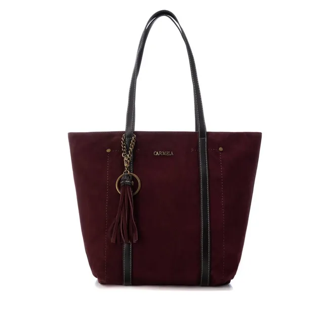 Carmela 18612605 sac cuir rouge grand
