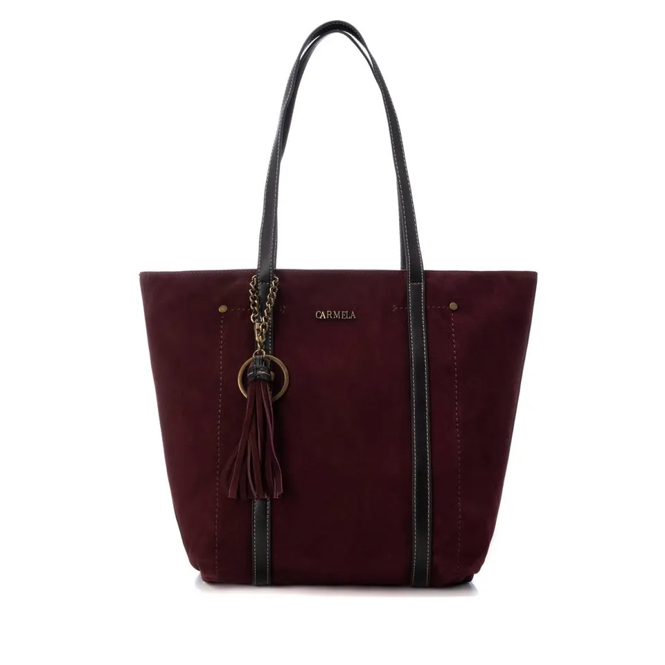 Carmela 18612605 sac cuir rouge grand
