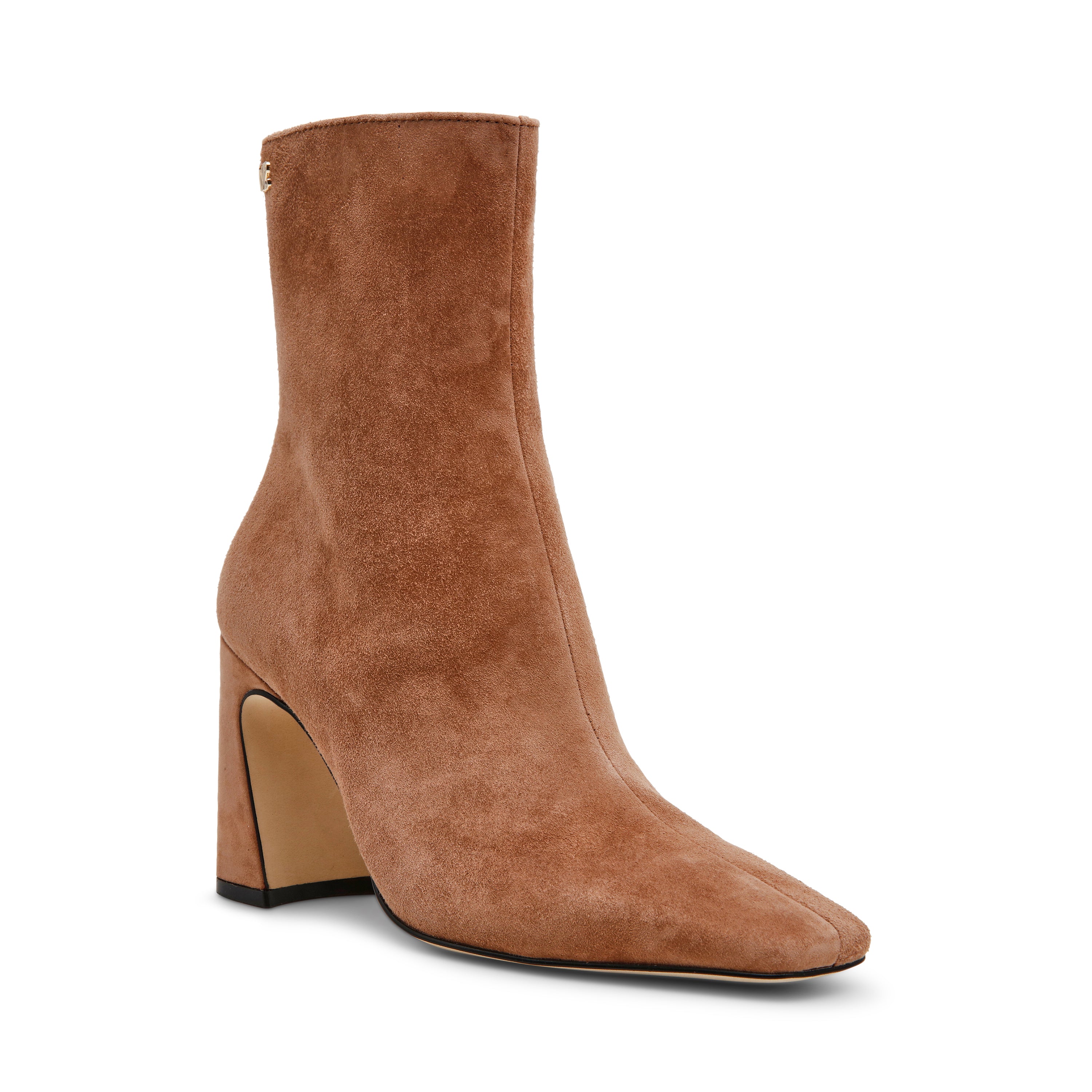 Steve Madden Flares bottines daim taupe talon 6,5 cm