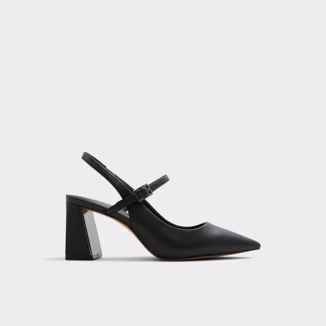ALDO Papilliana escarpins femme nude talon carré