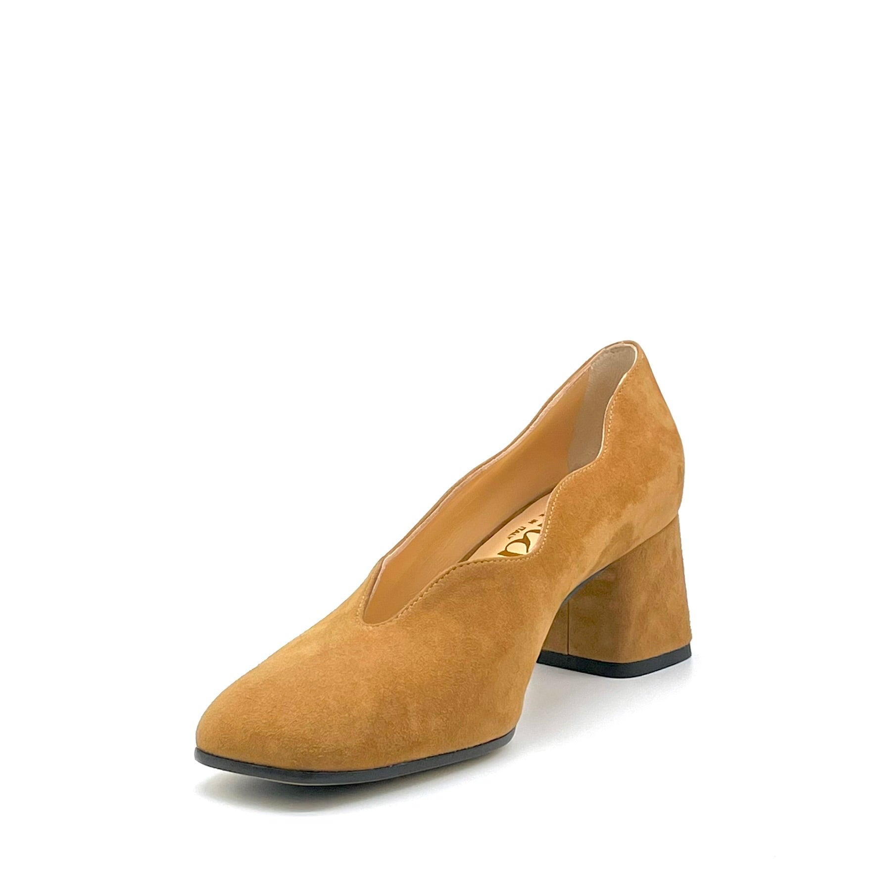 ELATA 55520 escarpin daim ambre pointure 37