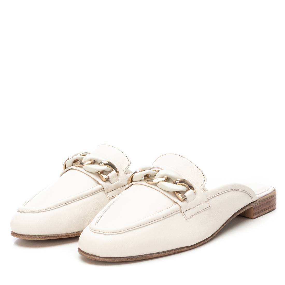 Carmela 161560 16156002 sabot femme blanc cuir