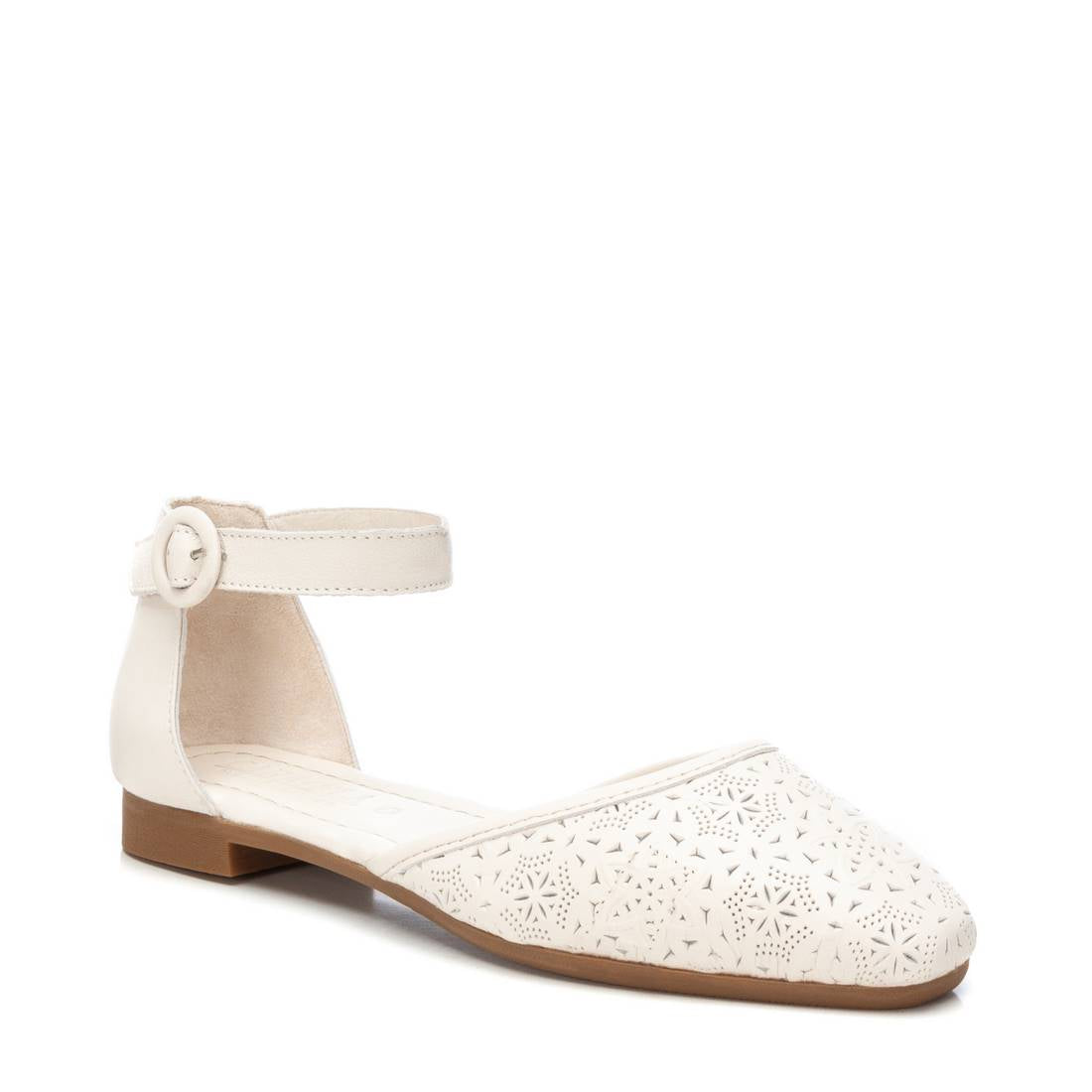 Carmela 16158303 ballerines femme blanc cuir