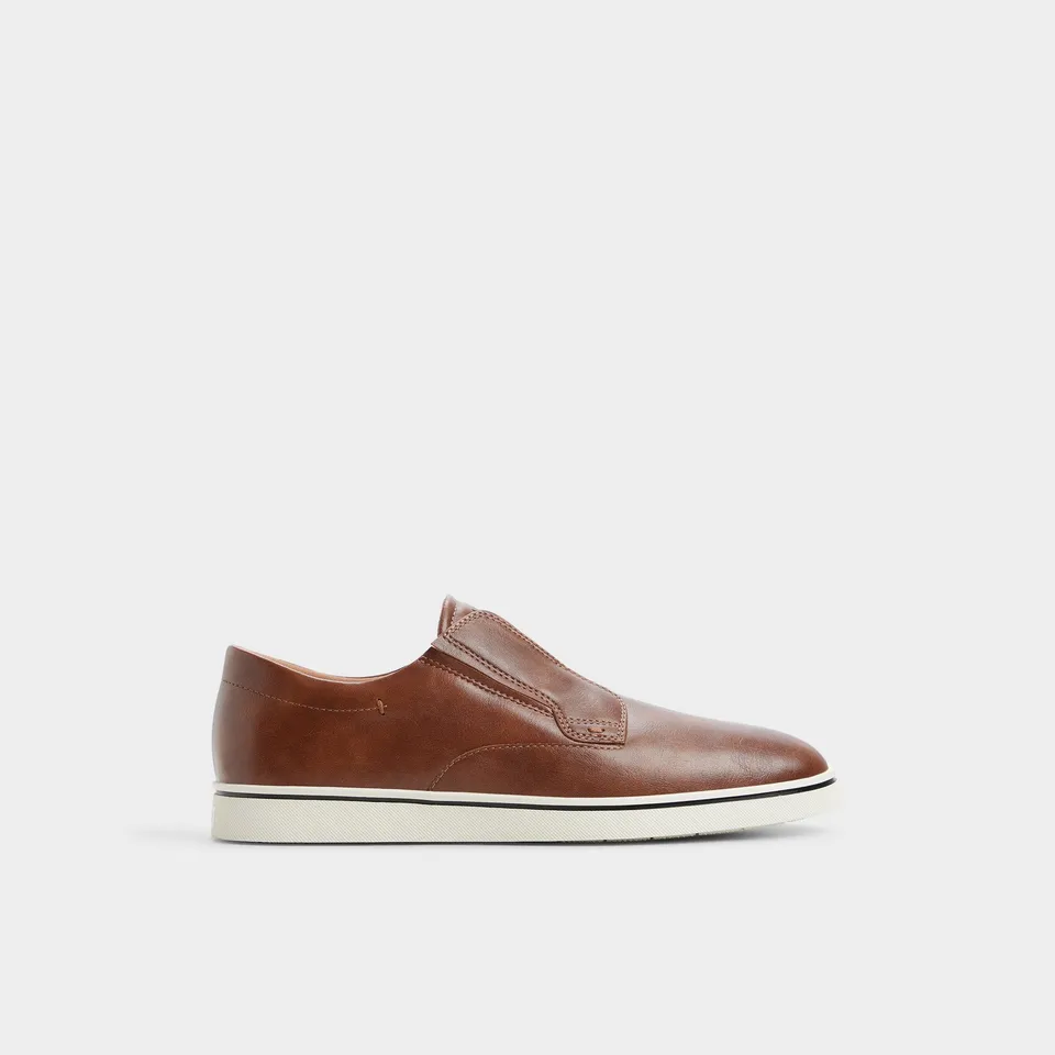 ALDO Enio sneakers slip-on homme cuir cognac 43