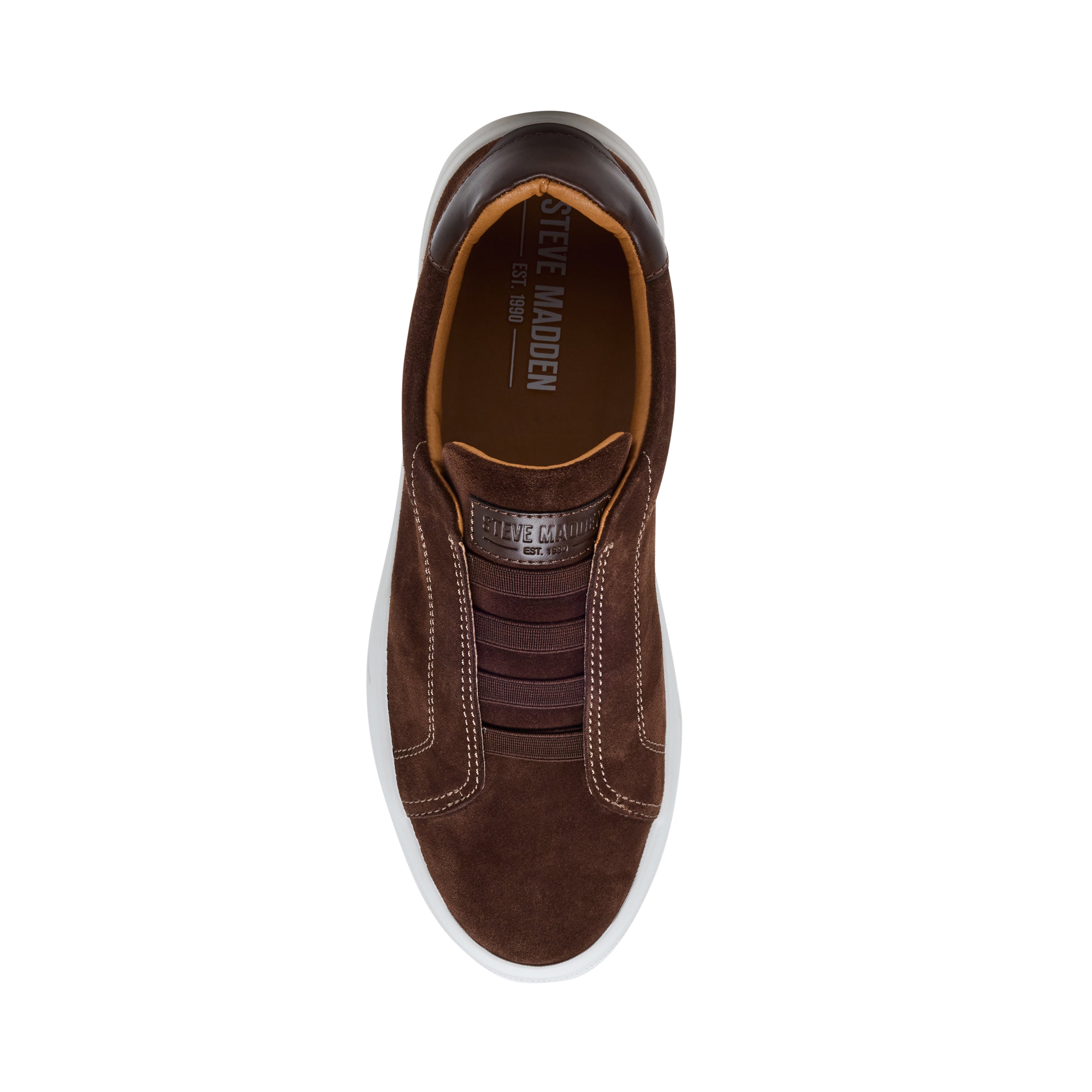 Steve Madden Sandrai sneaker daim marron homme