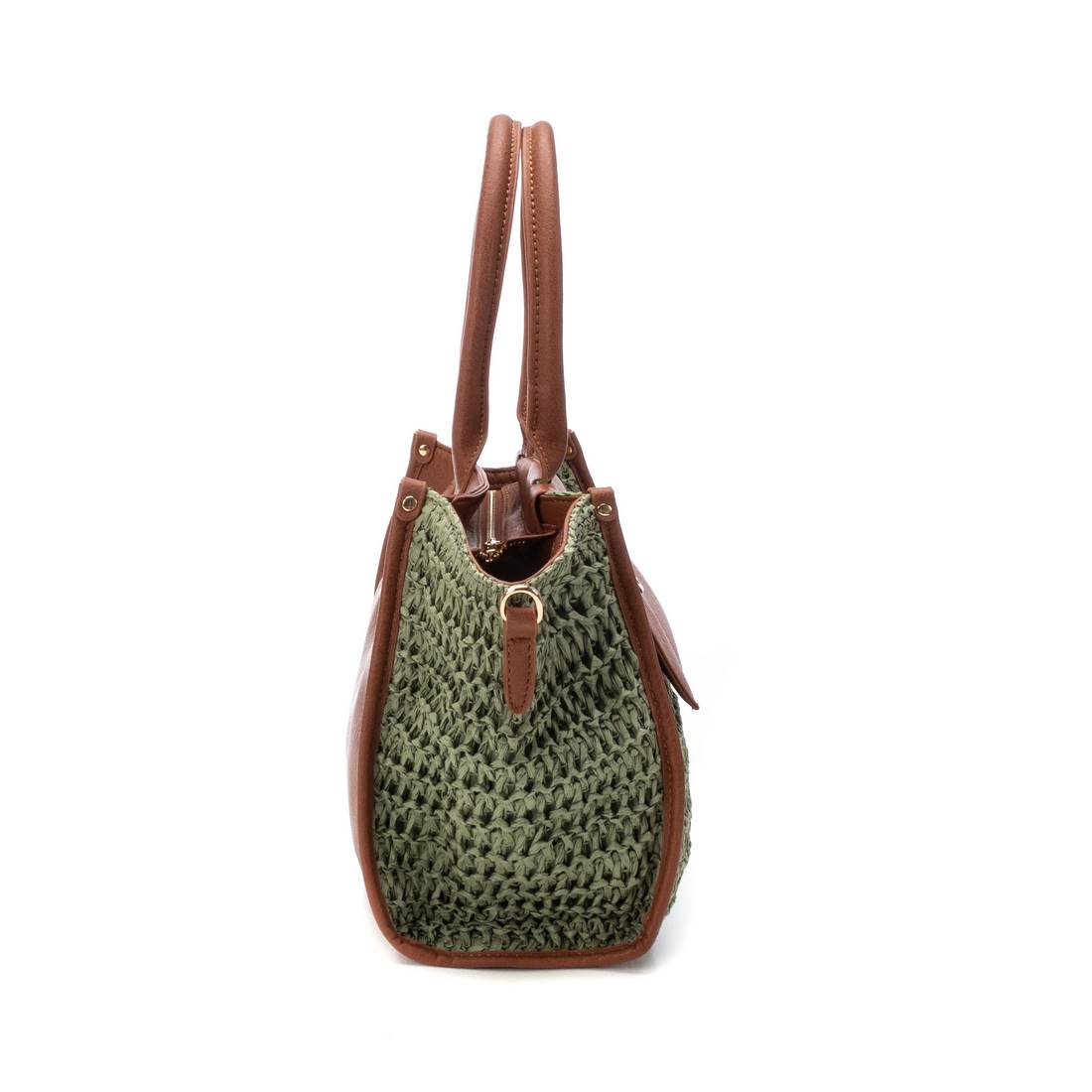 Carmela 18613204 sac épaule rafia vert aqua