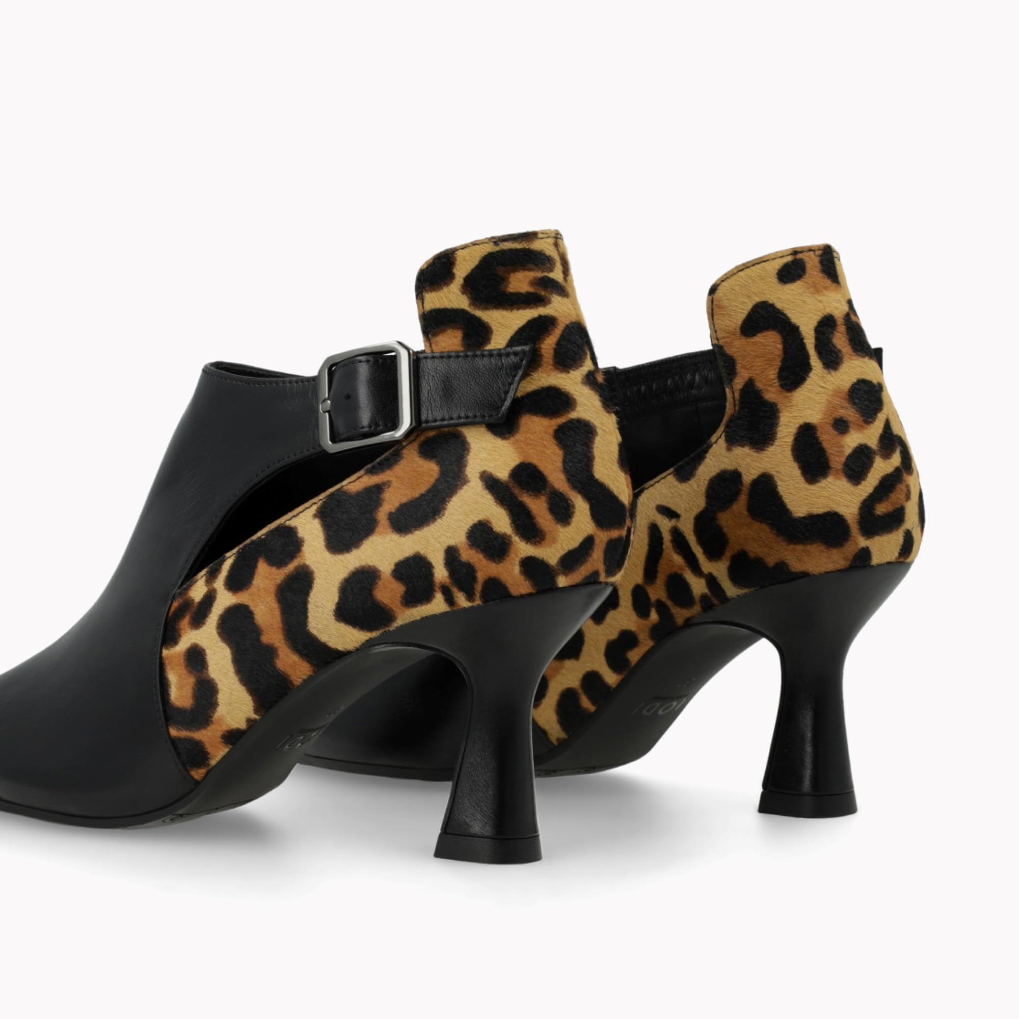 Lodi Genova-INO bottines léopard cuir véritable
