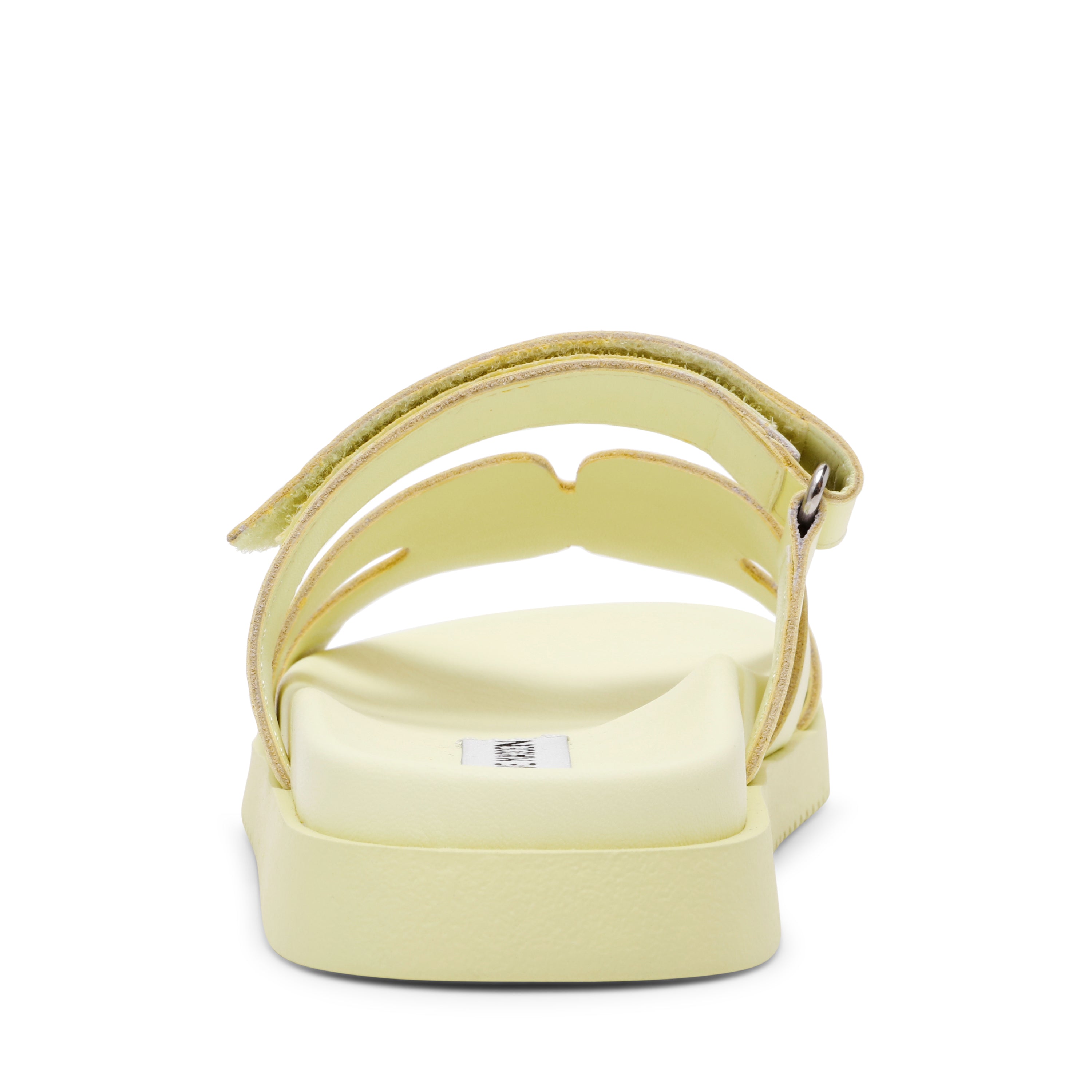 Steve Madden Missile sandale cuir jaune beurre