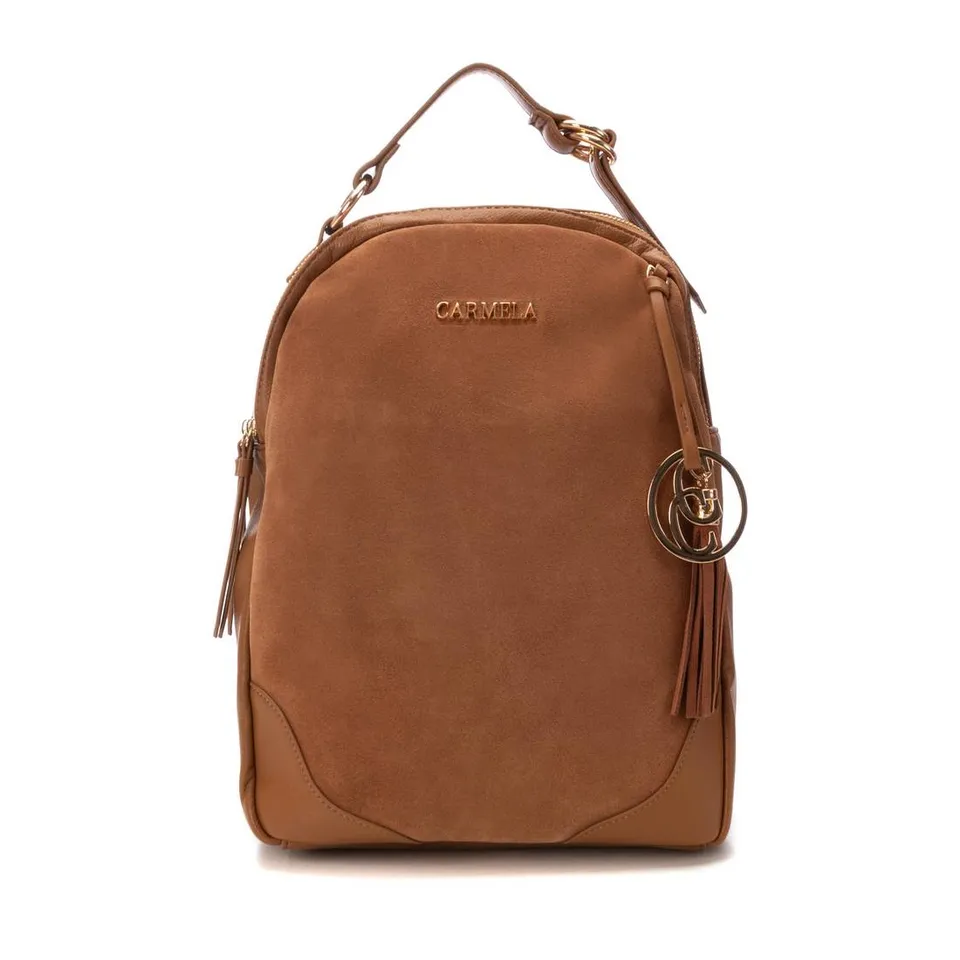 Carmela 18614702 sac à dos cuir camel marron