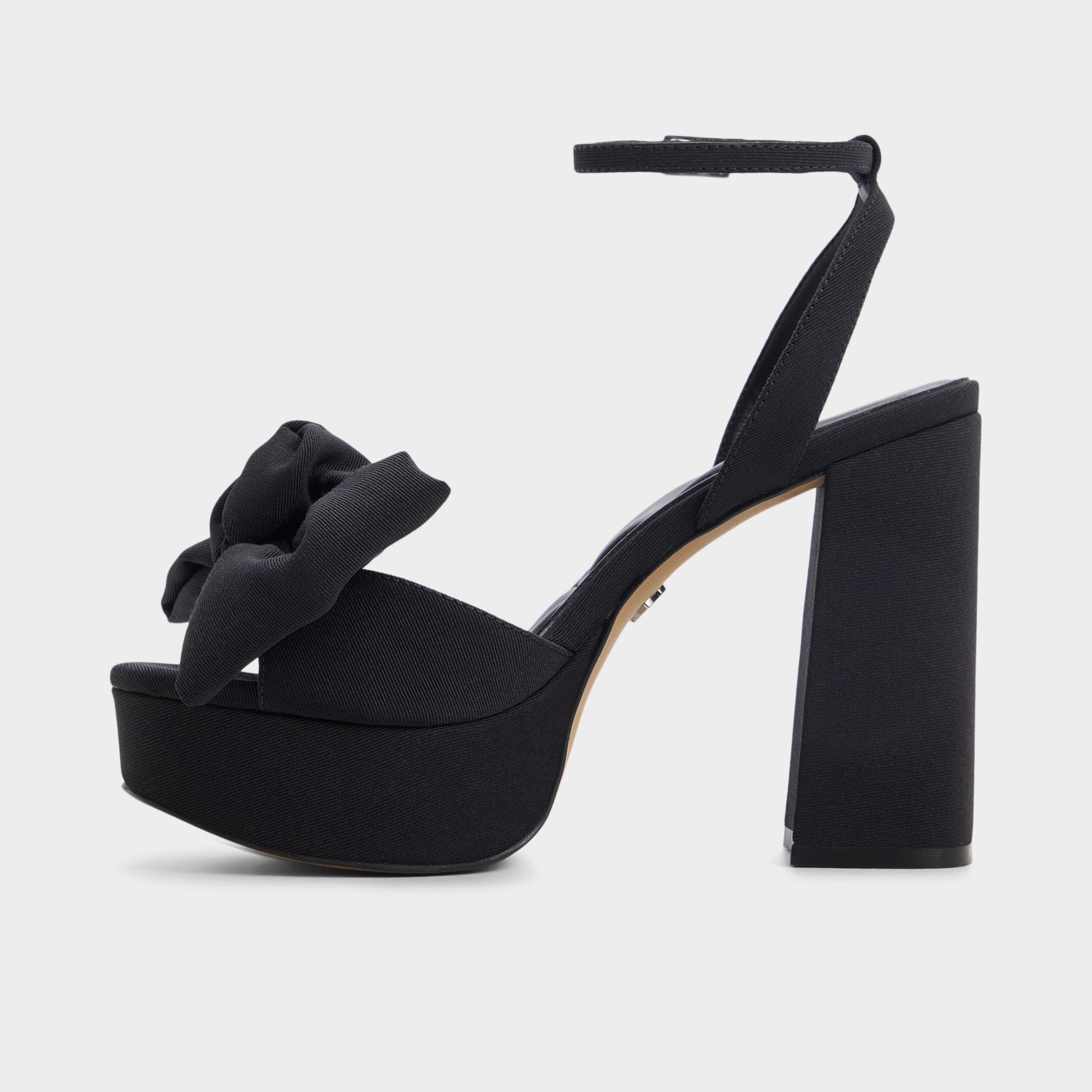 ALDO Luscious sandales talons femme noir satin
