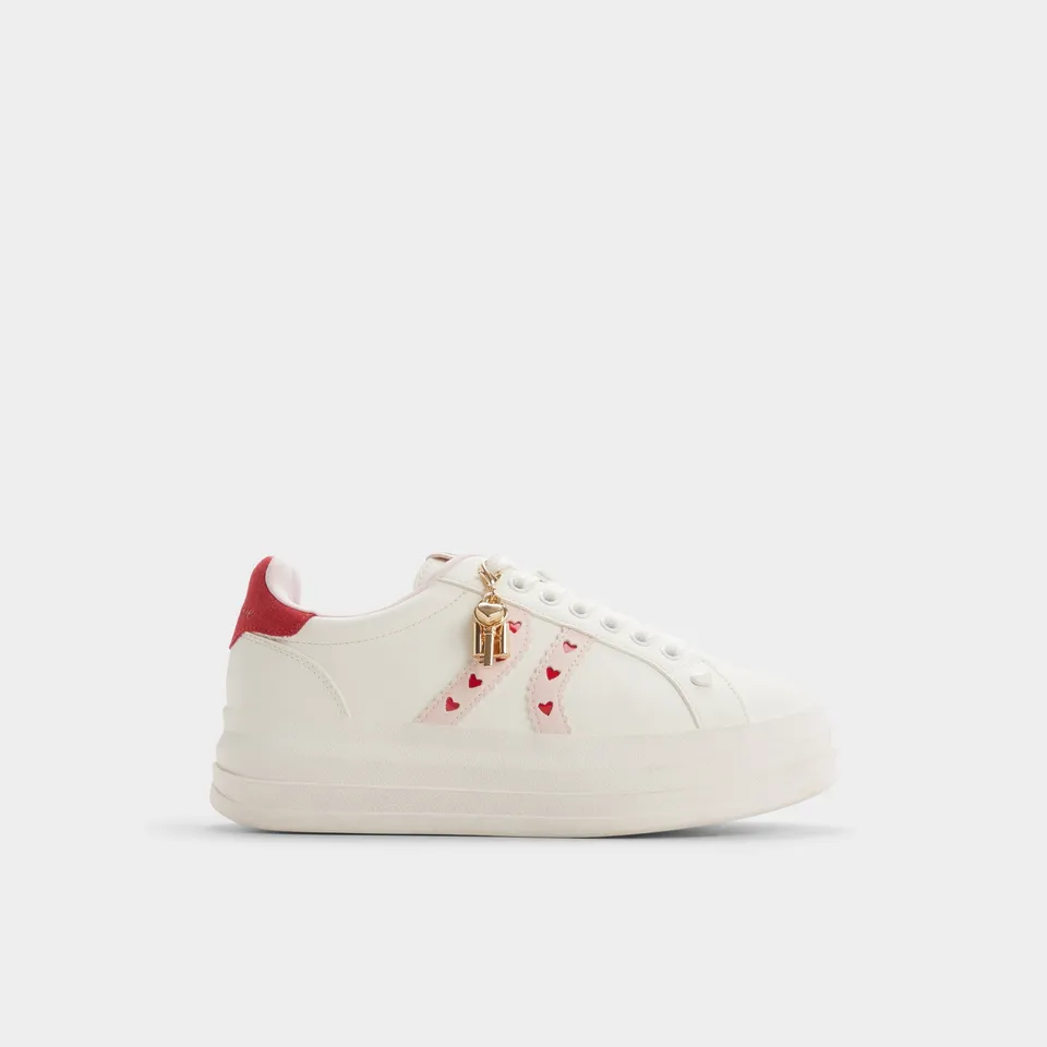 ALDO Adores basket blanche clé dorée
