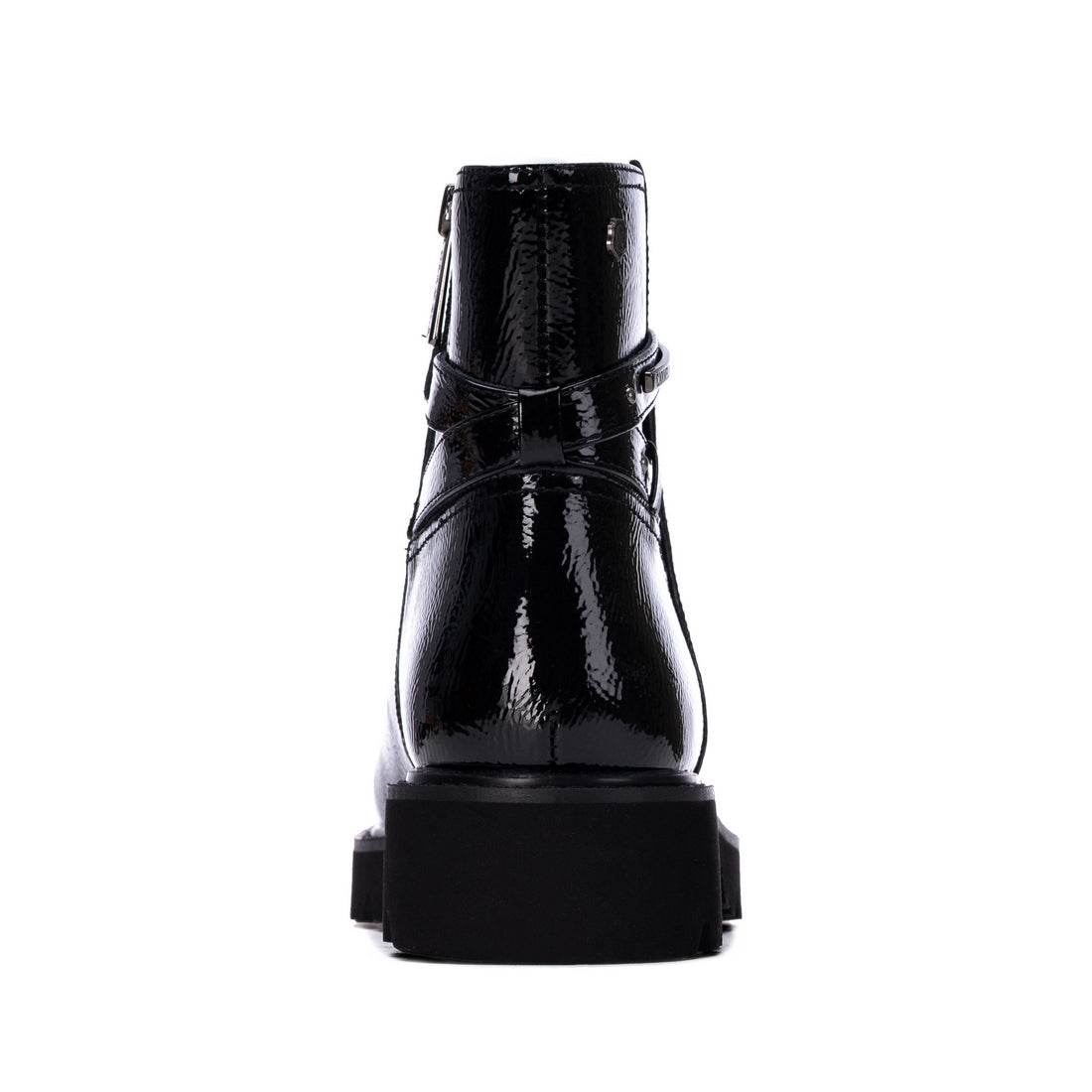 Carmela 16433301 bottine vernie noire plate