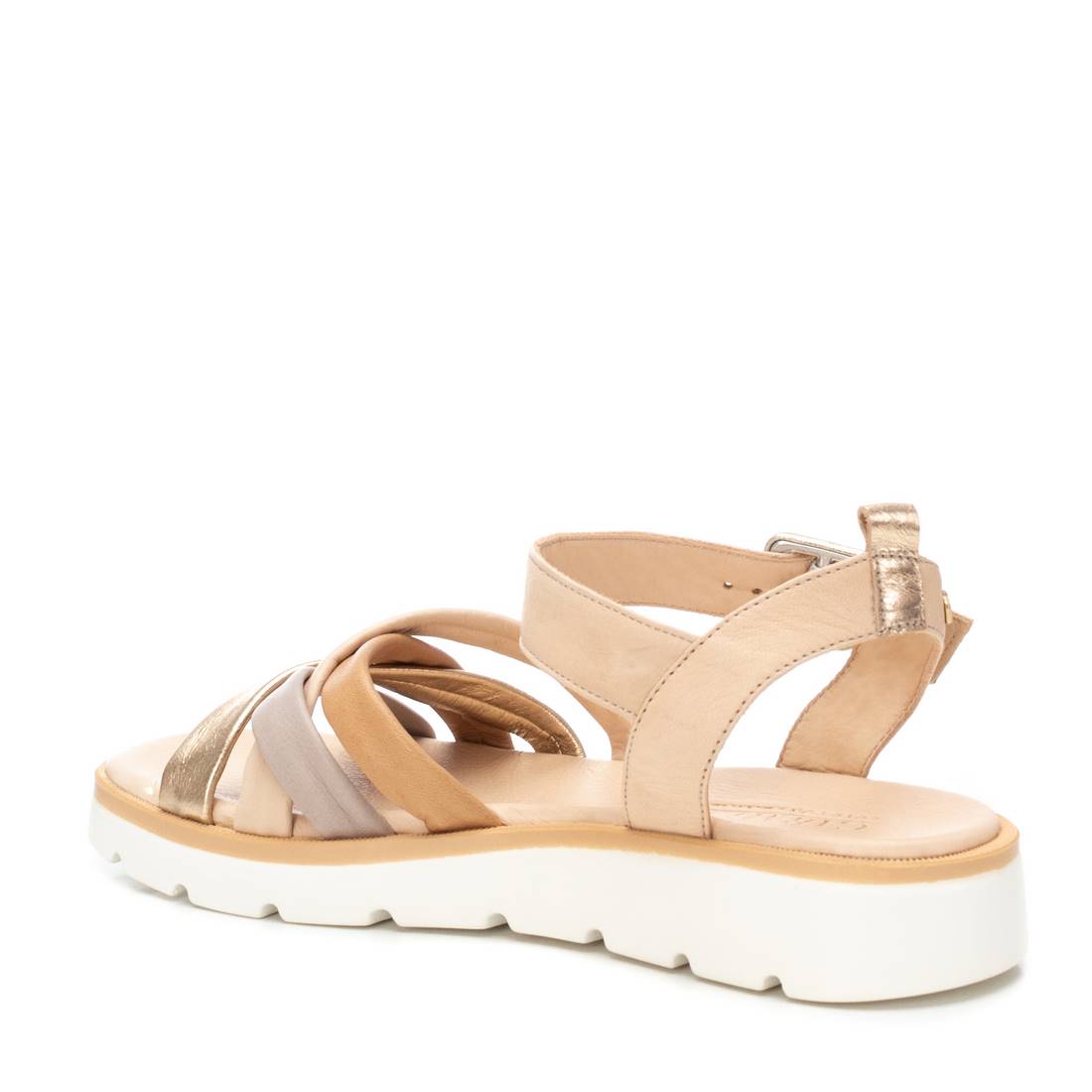 Carmela 16155701 sandales femme marron cuir plates