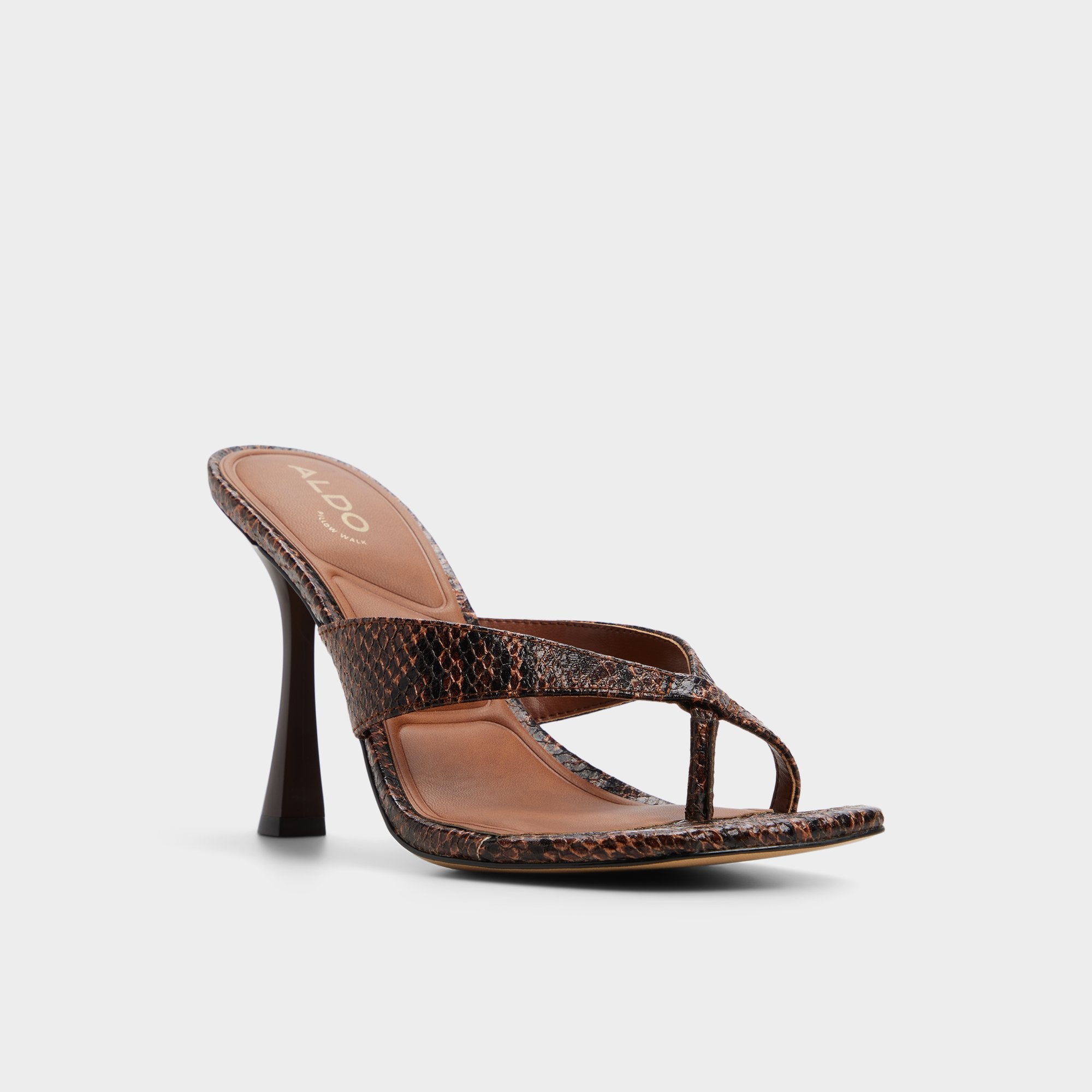 Aldo Haayssie bottines marron femme à talon
