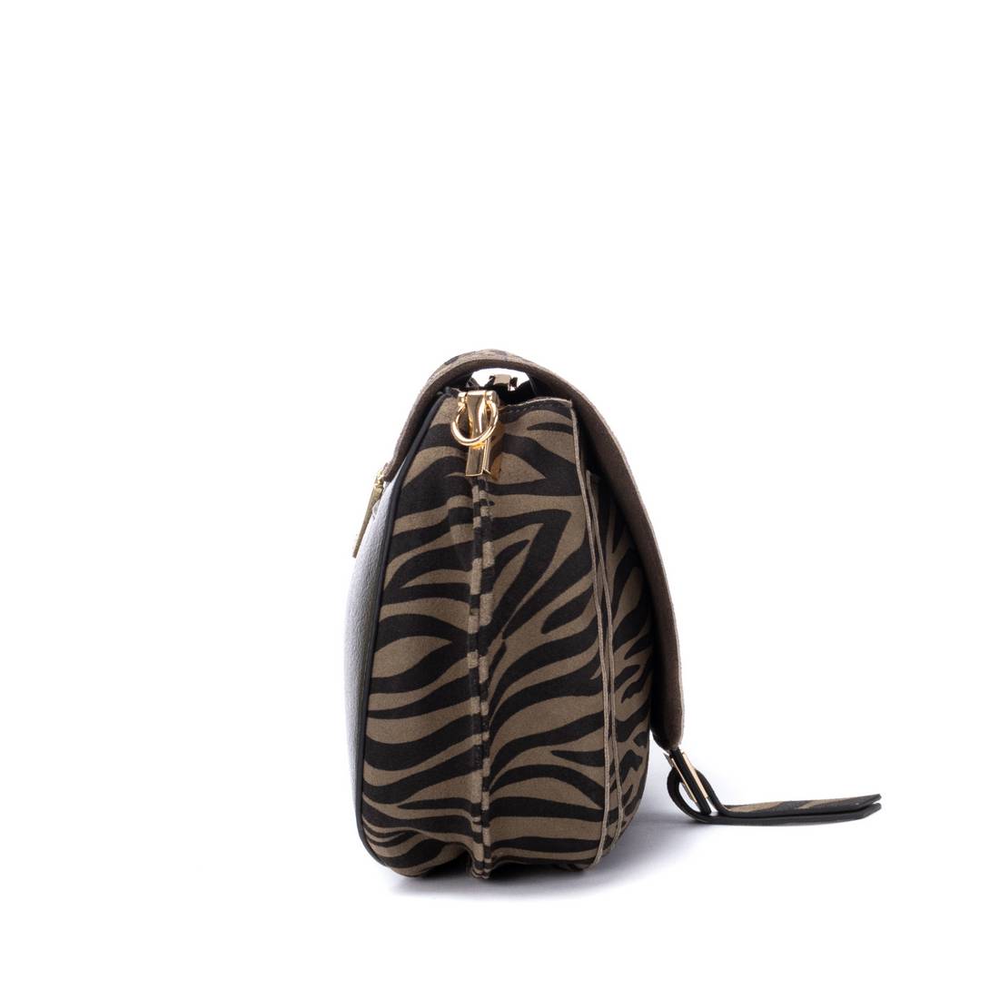 Carmela 18618801 sac bandouliere cuir kaki