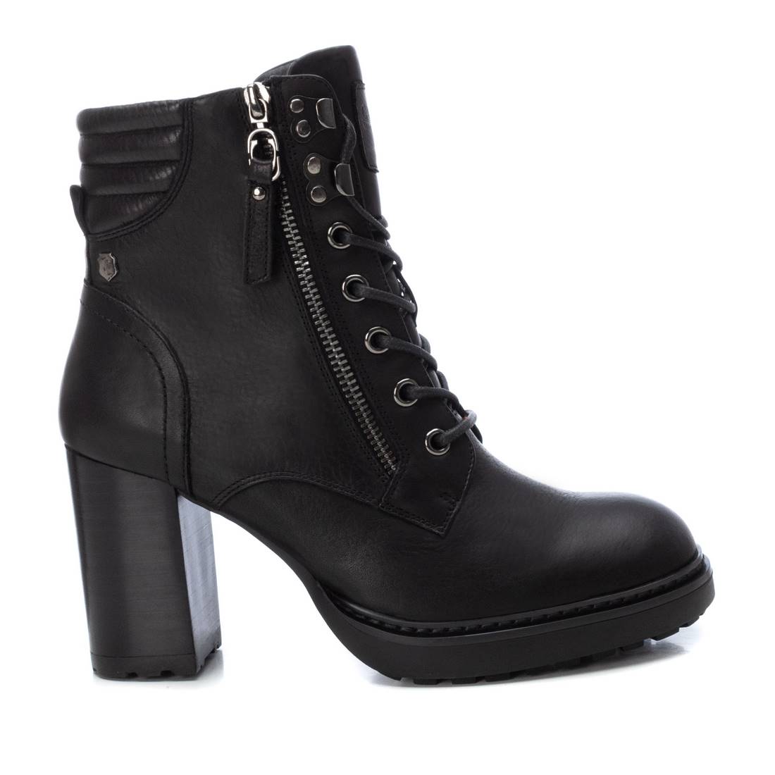 Carmela 16117801 bottine noire cuir talon 8 cm