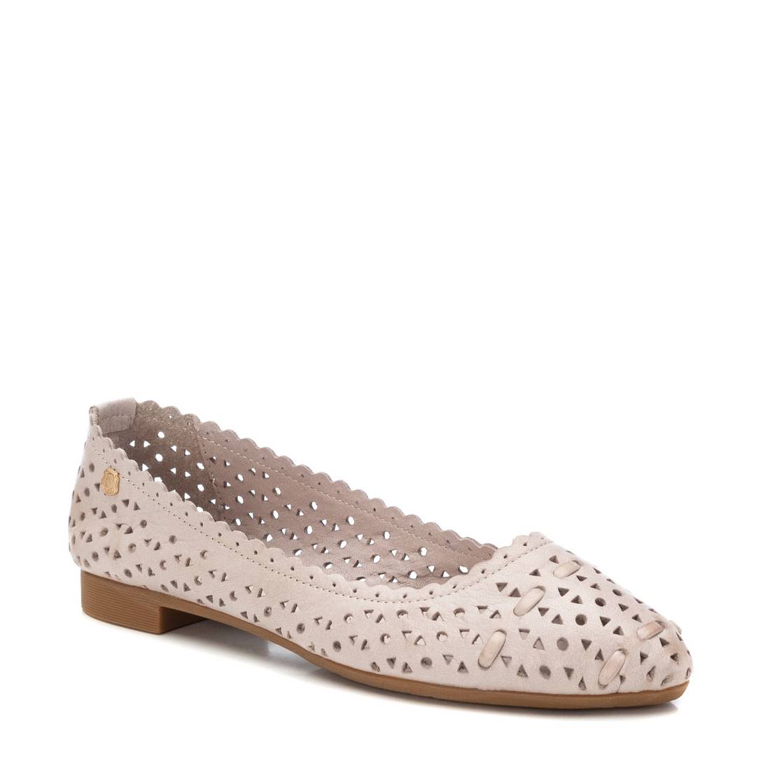 Carmela 16157802 ballerines femme marron cuir ajouré