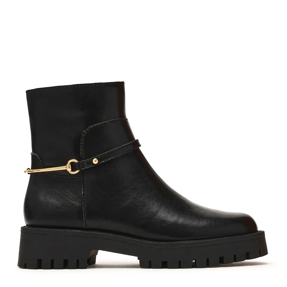 Steve Madden Last Call bottines cuir noir talon 3,5 cm