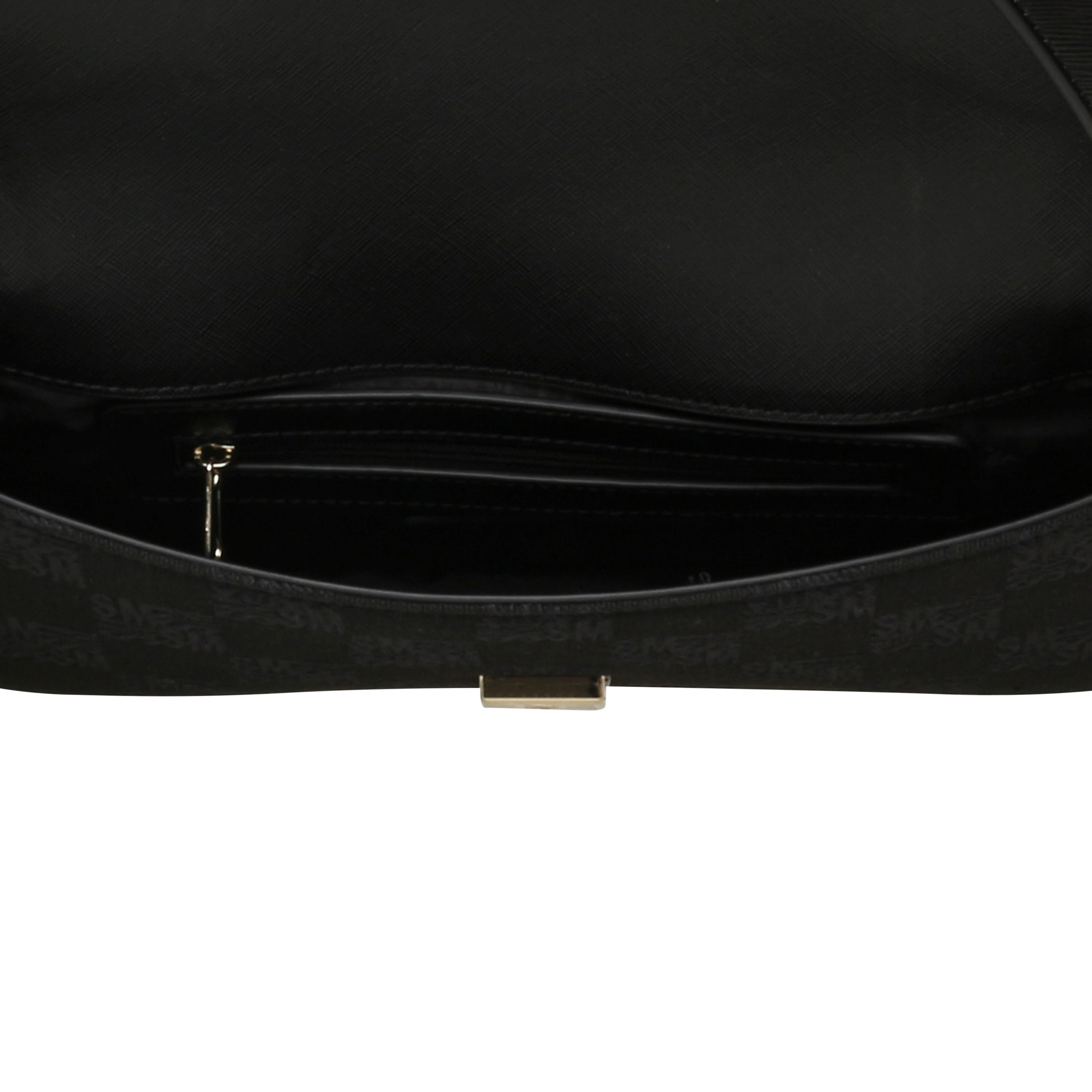 Steve Madden Btwang-14 sac rabat noir doré