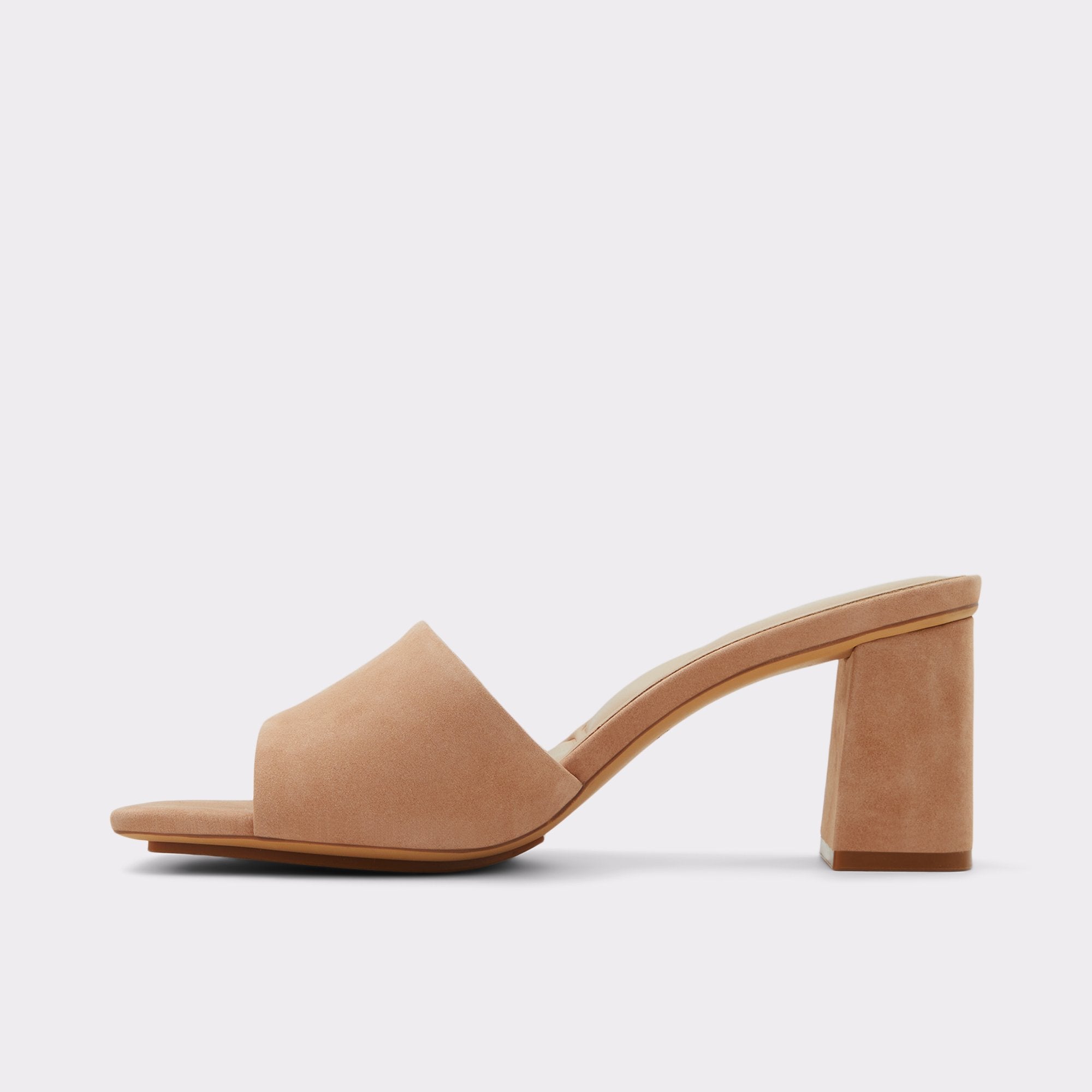 ALDO Vidish mules talon bloc marron