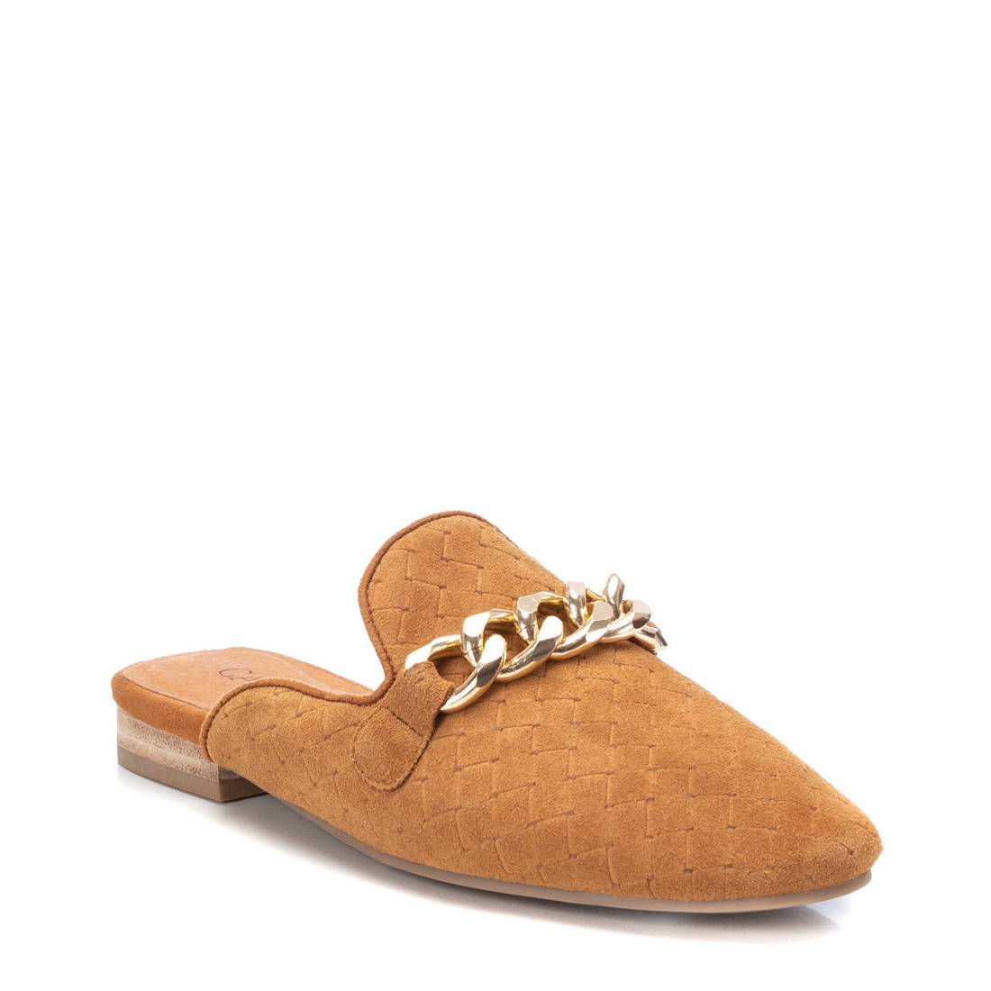 Carmela 16072102 mule femme marron serraje chaîne
