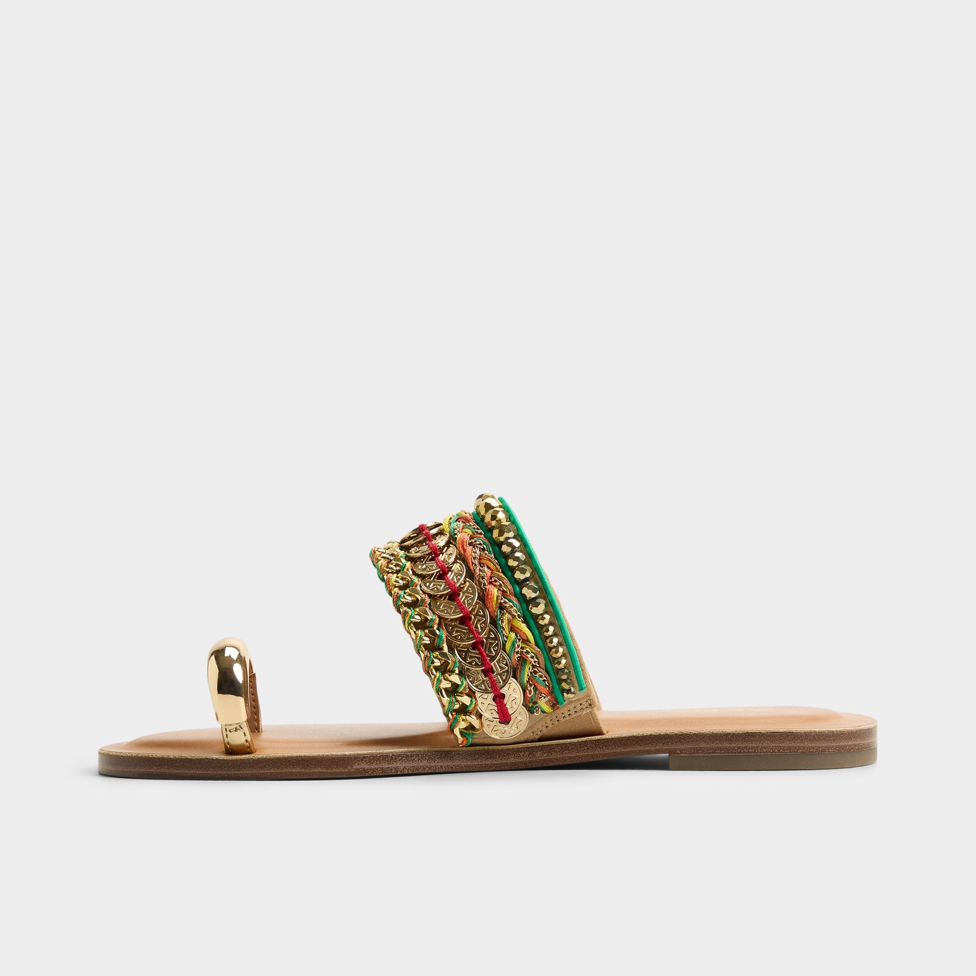 ALDO Beachwalk sandales plates raphia