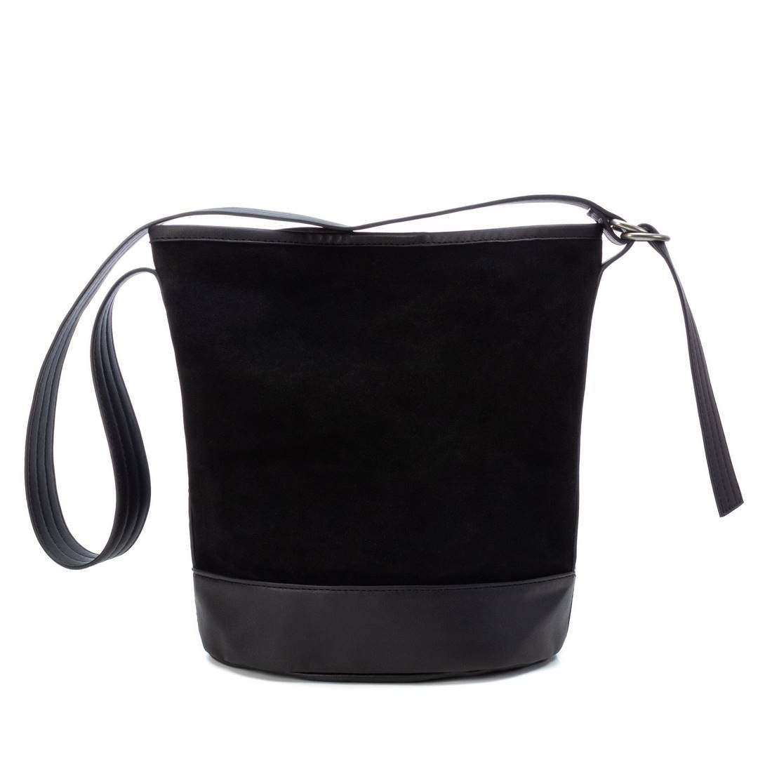 Carmela 18601601 sac bandoulière cuir noir 30 cm