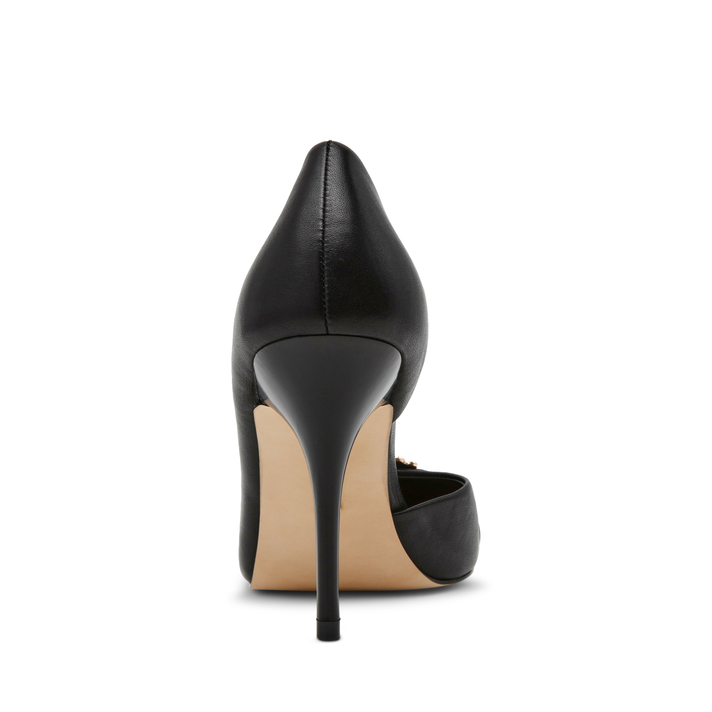 Steve Madden Admiral Pump escarpins cuir noir talon 7 cm